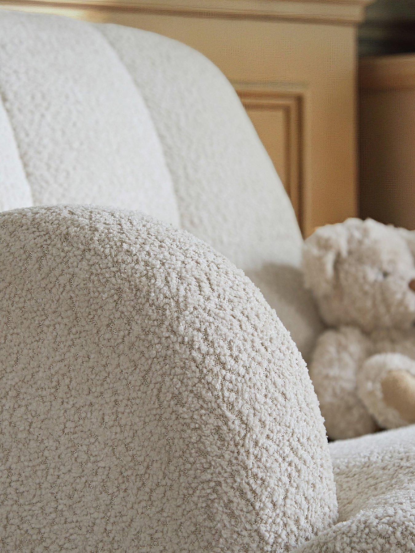 Image 6 of 8 of CuddleCo Etta Cuddle Nursing Chair - Boucle Off White