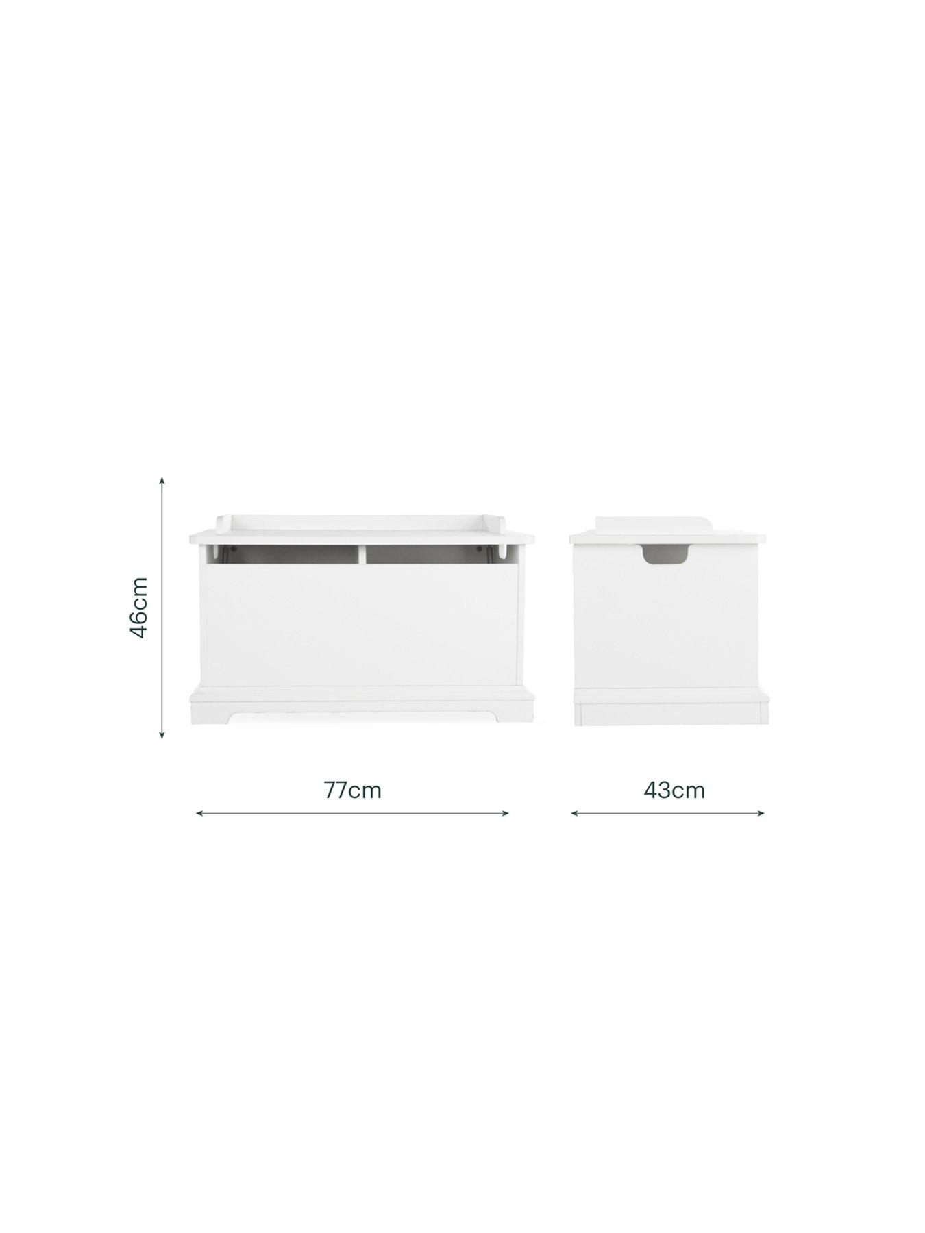 Image 4 of 4 of CuddleCo Storage Box - White