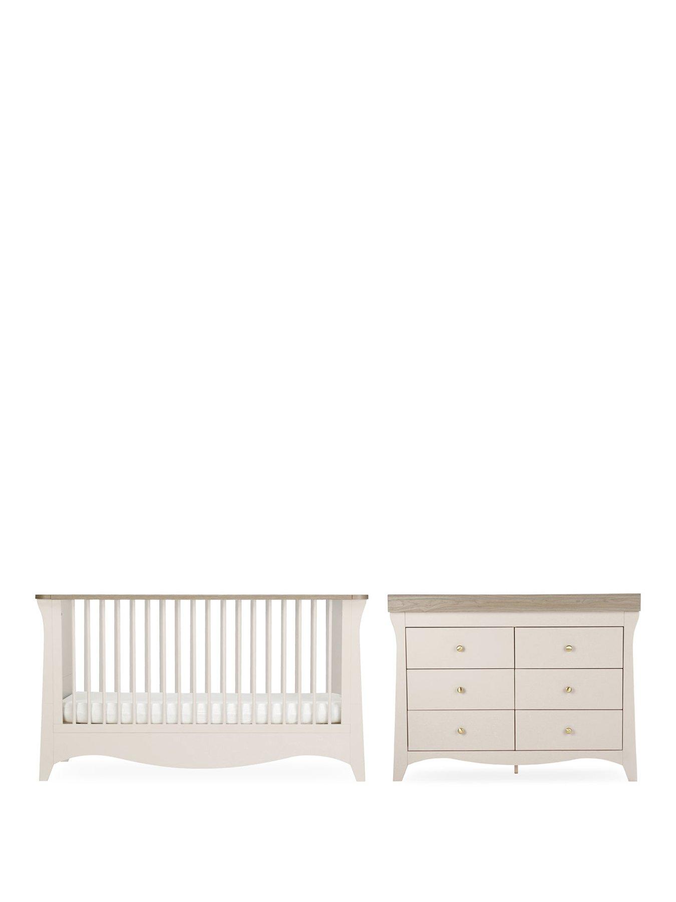 Image 2 of 6 of CuddleCo Clara Luxe 2pc Set - Cashmere/Ash