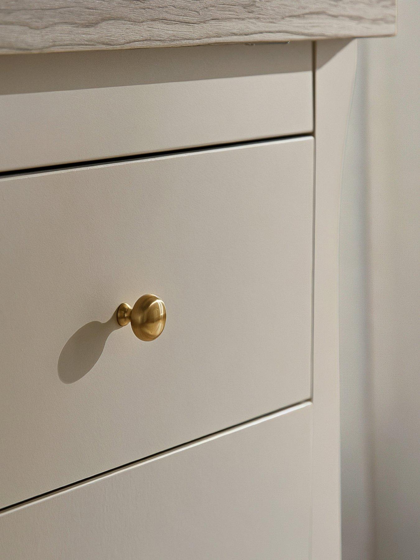 Image 4 of 6 of CuddleCo Clara 6 Drawer Dresser Changer - Cashmere & Ash