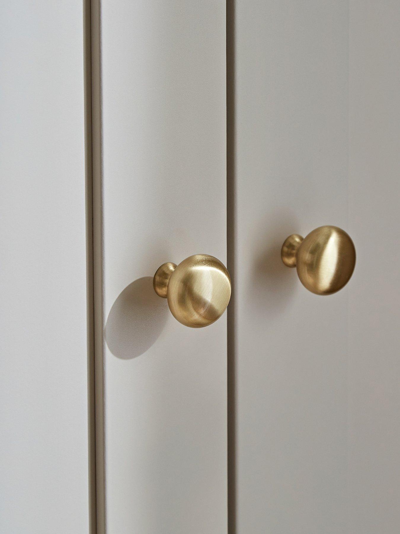 Image 4 of 6 of CuddleCo Clara Triple Wardrobe 2dwr - Cashmere/Ash