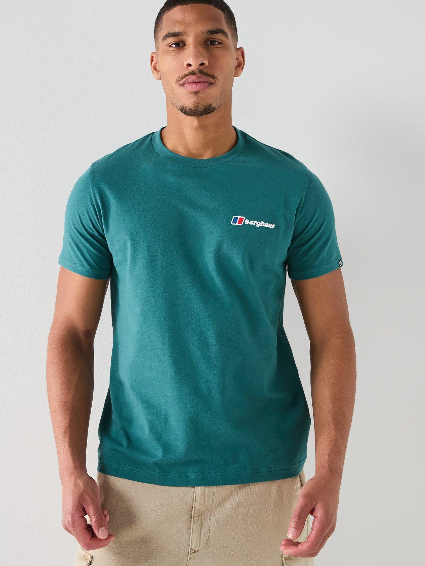 berghaus-mens-classic-logo-t-shirt-greenfront