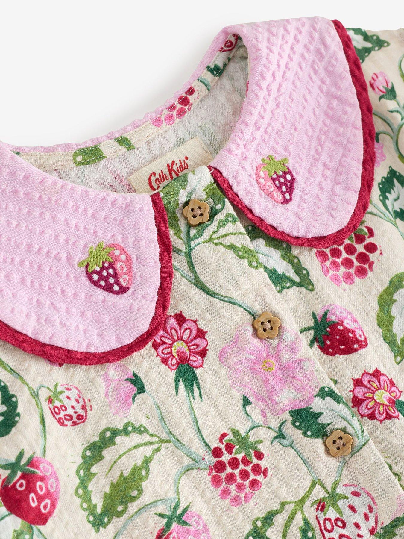Image 3 of 4 of Cath Kidston Fruit Playsuit - Green