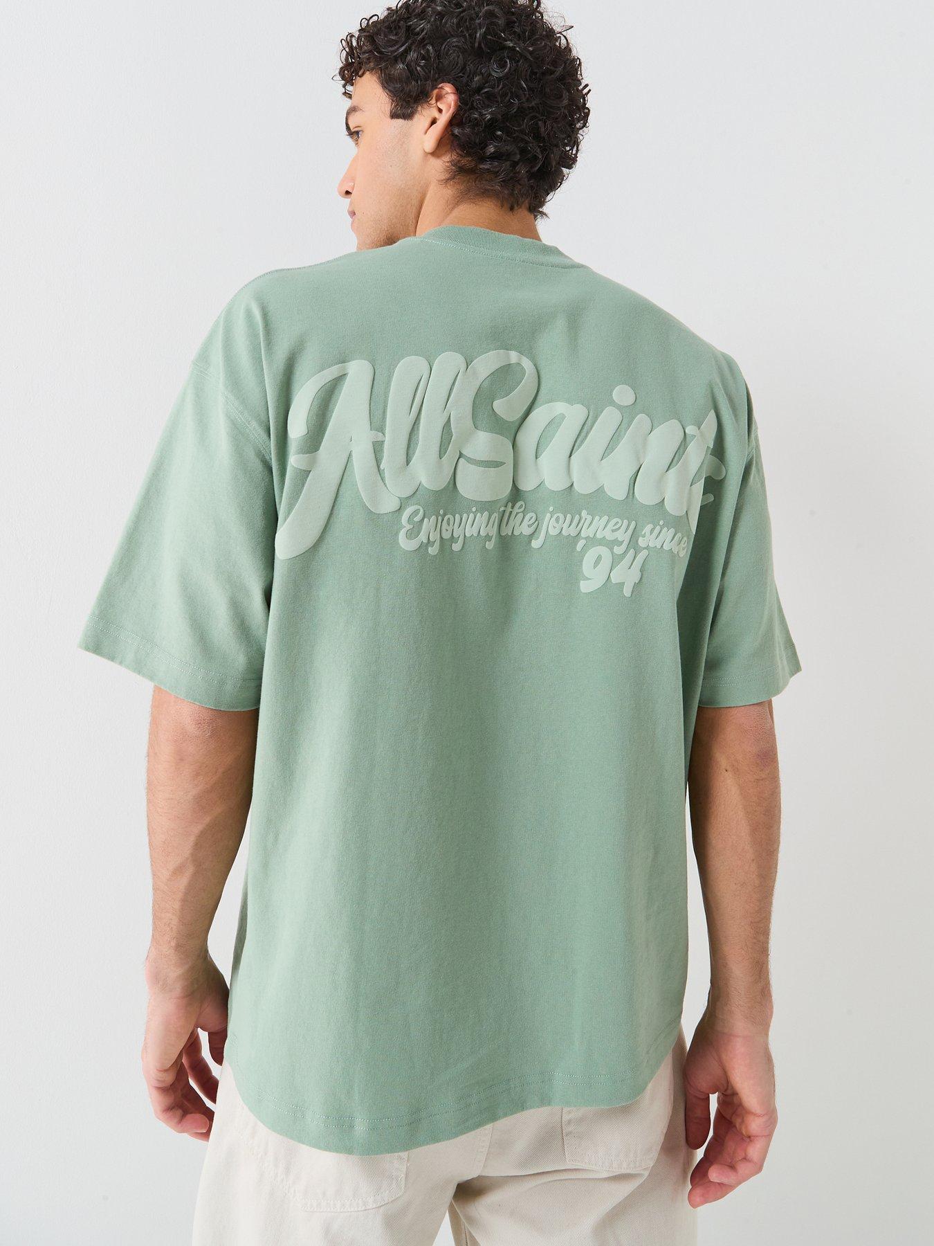 allsaints-odyssey-graphic-t-shirt-light-greenoutfit