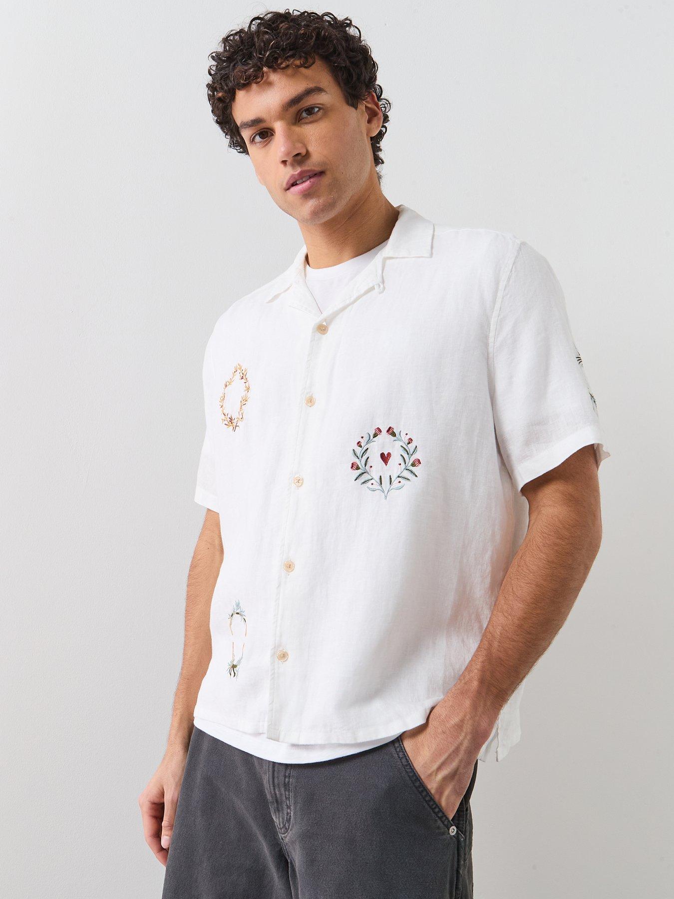 allsaints-deck-short-sleeve-print-casual-shirt-whitedetail