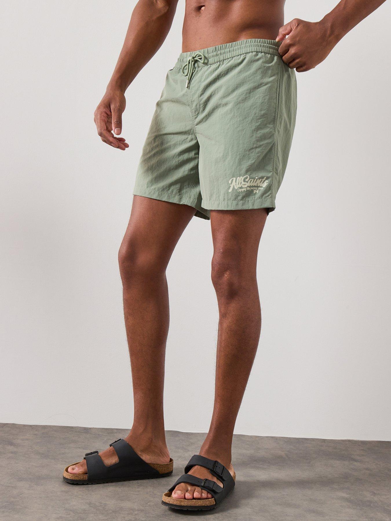 AllSaints Odyssey Swim Shorts - Green
