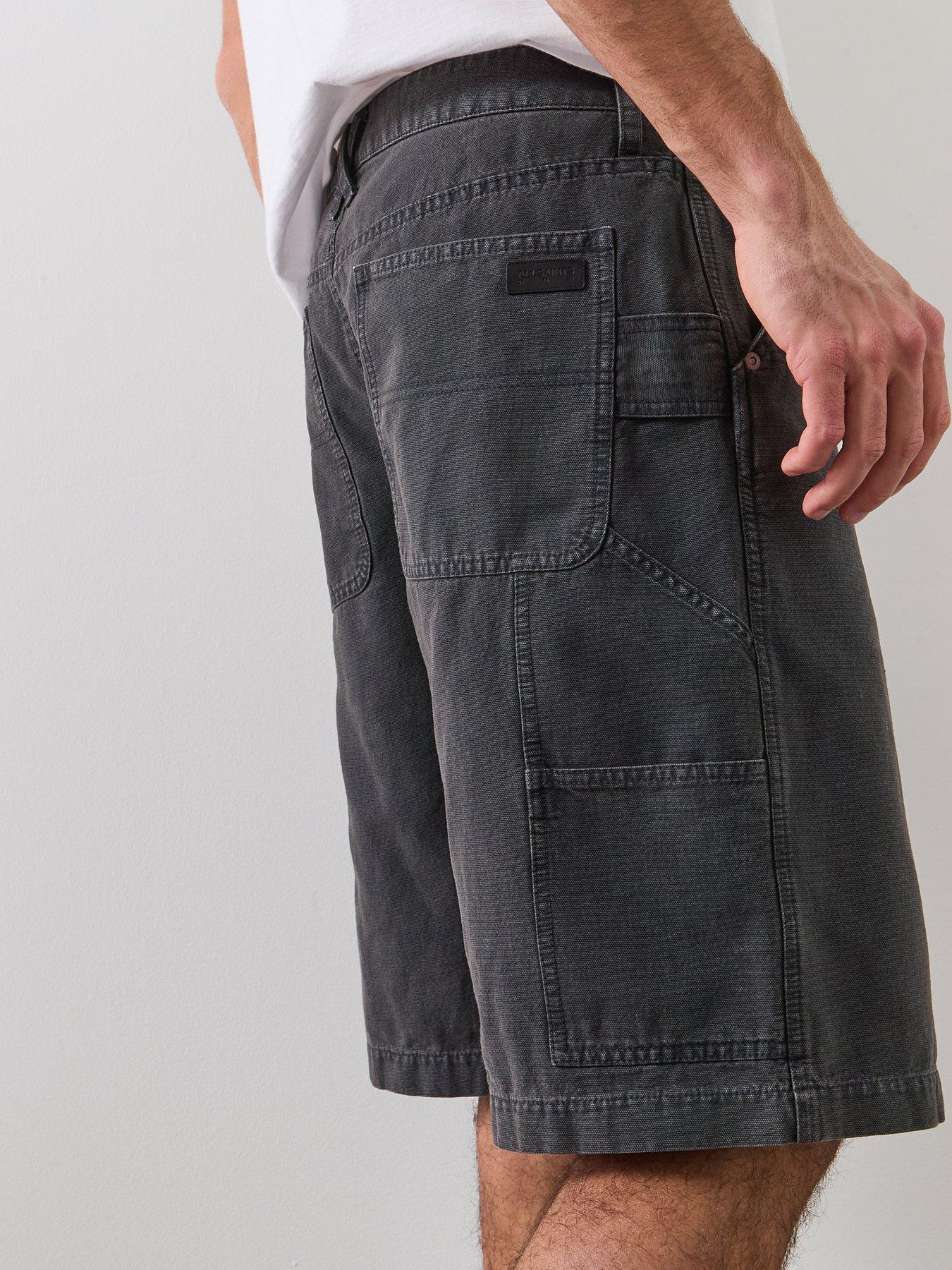 Image 4 of 5 of AllSaints Jackson Casual Shorts - Black