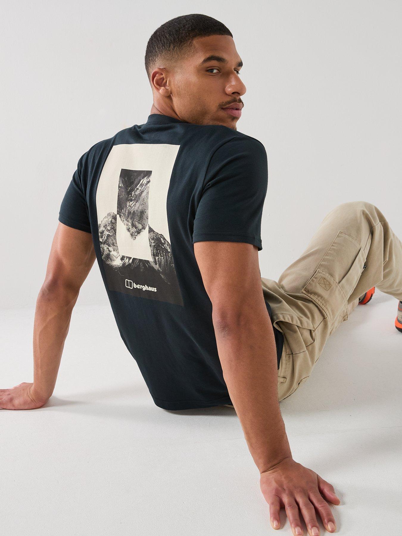 Berghaus Mens Back Graphic T-Shirt - Black