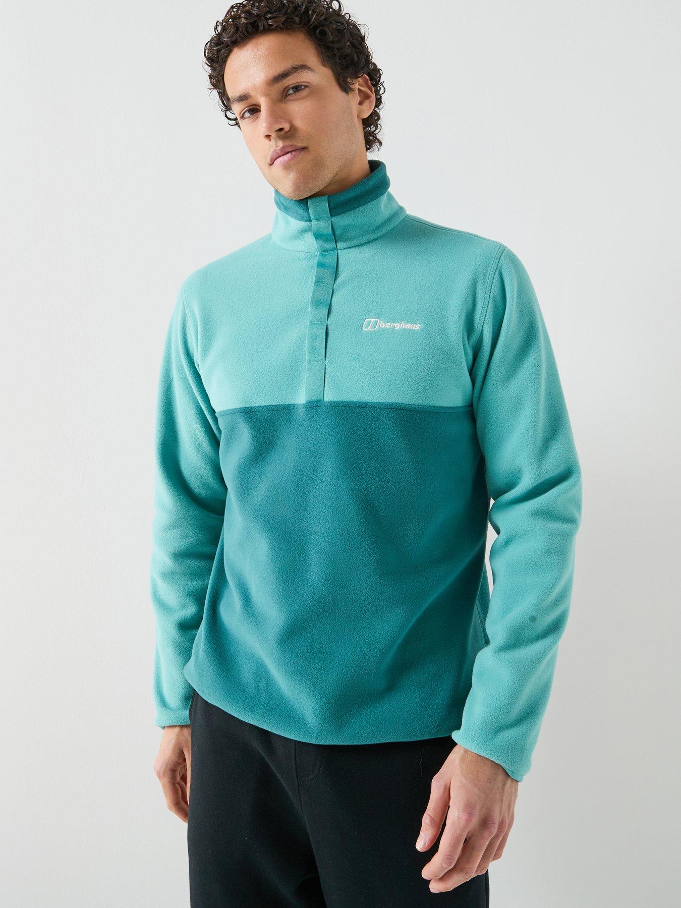 berghaus-mens-felltop-snap-pullover-fleece-bluefront