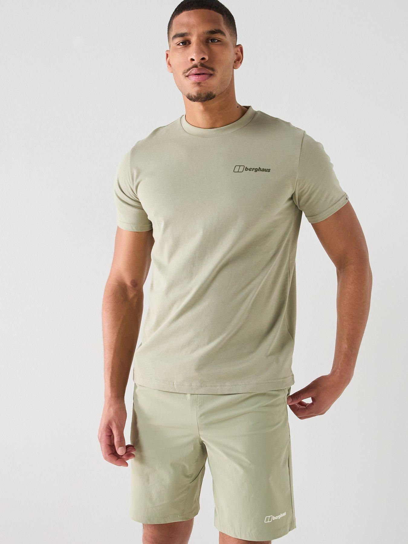 Image 2 of 6 of Berghaus Mens Back Graphic T-Shirt - Green