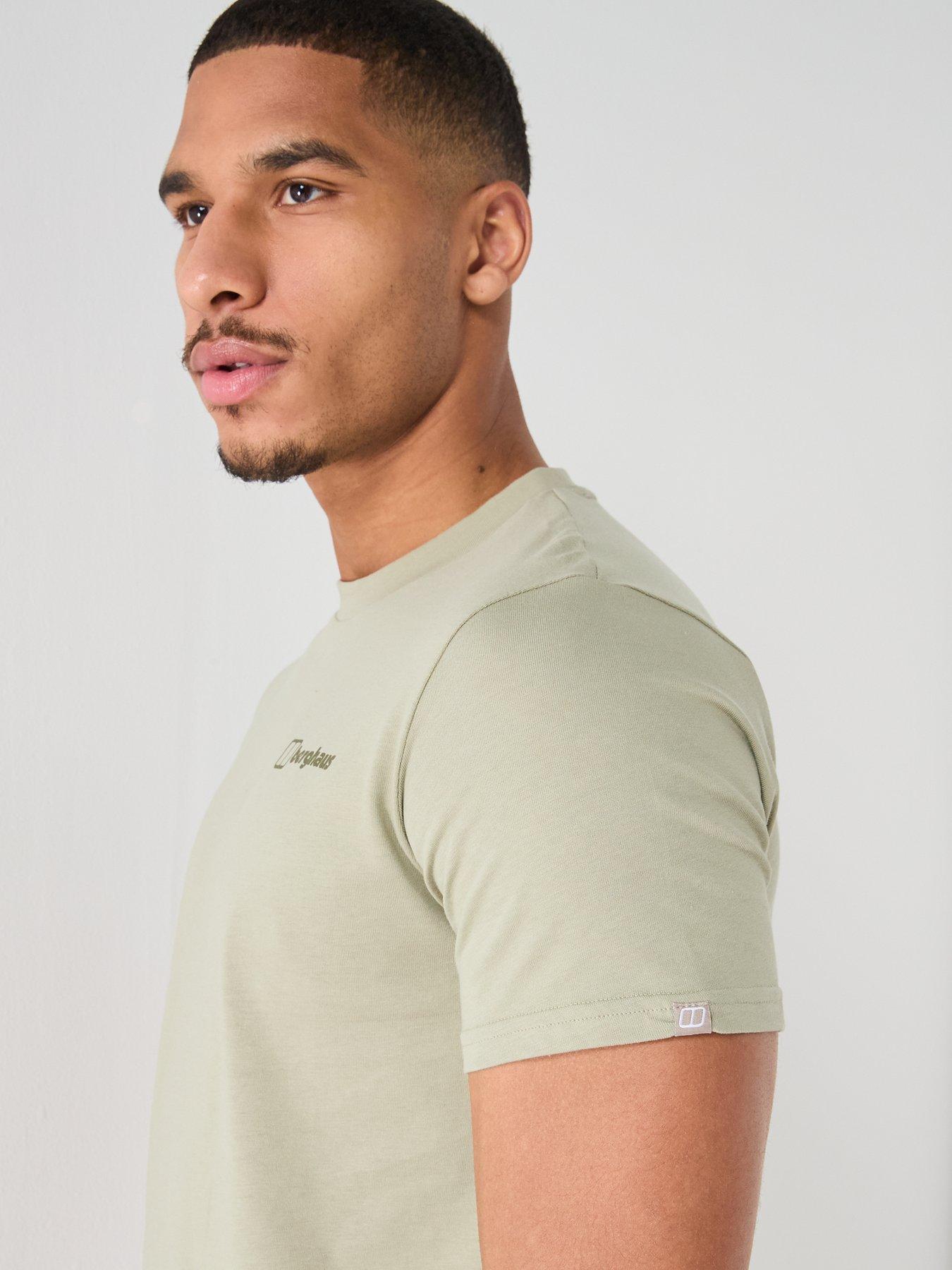 Image 4 of 6 of Berghaus Mens Back Graphic T-Shirt - Green