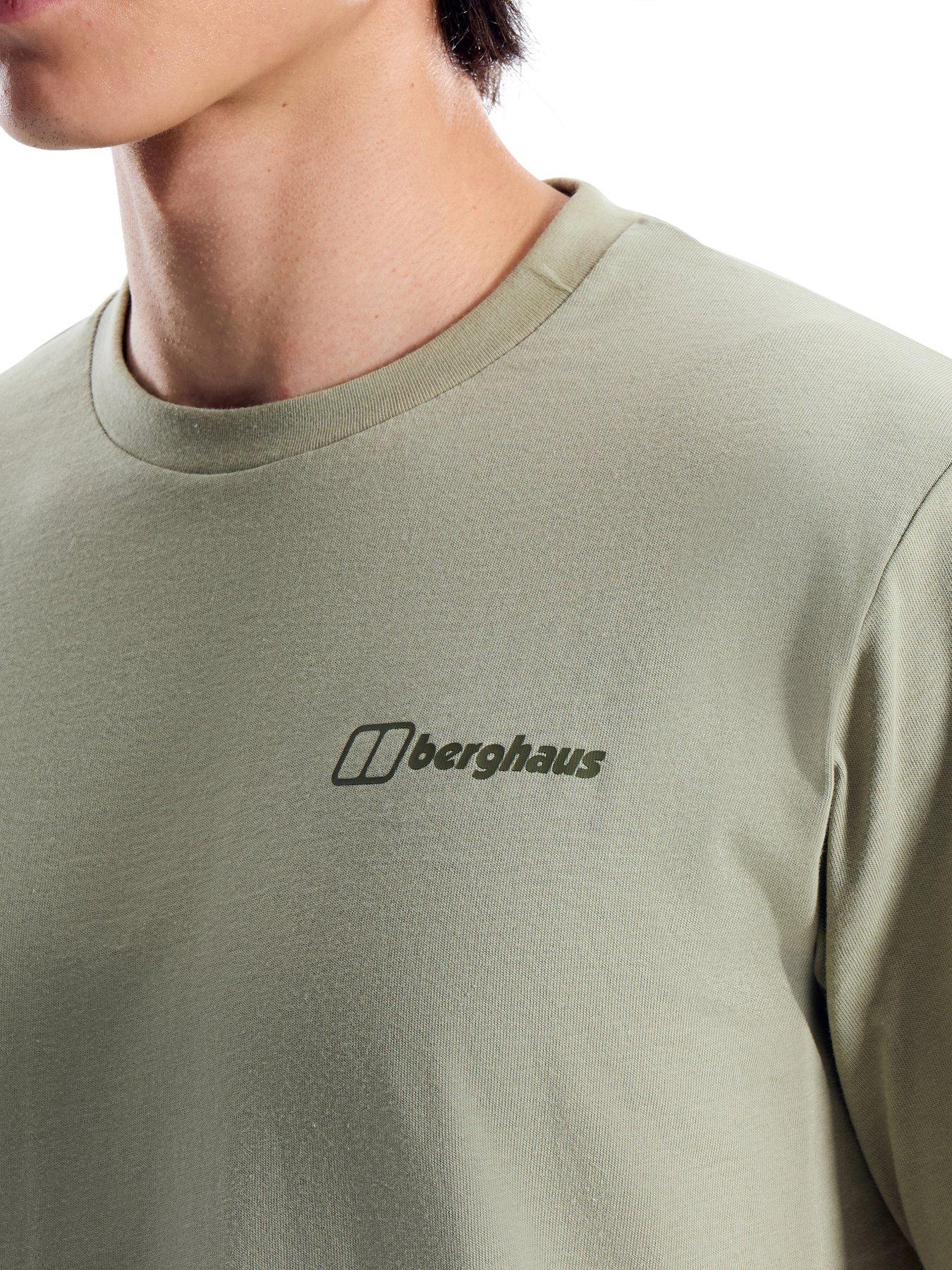 Image 5 of 6 of Berghaus Mens Back Graphic T-Shirt - Green