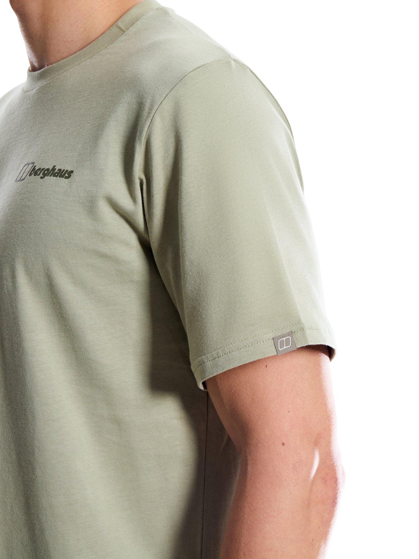 Image 6 of 6 of Berghaus Mens Back Graphic T-Shirt - Green