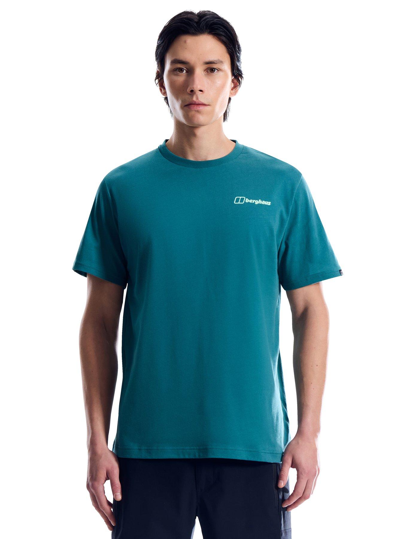 Image 1 of 6 of Berghaus Mens Back Graphic T-Shirt - Green