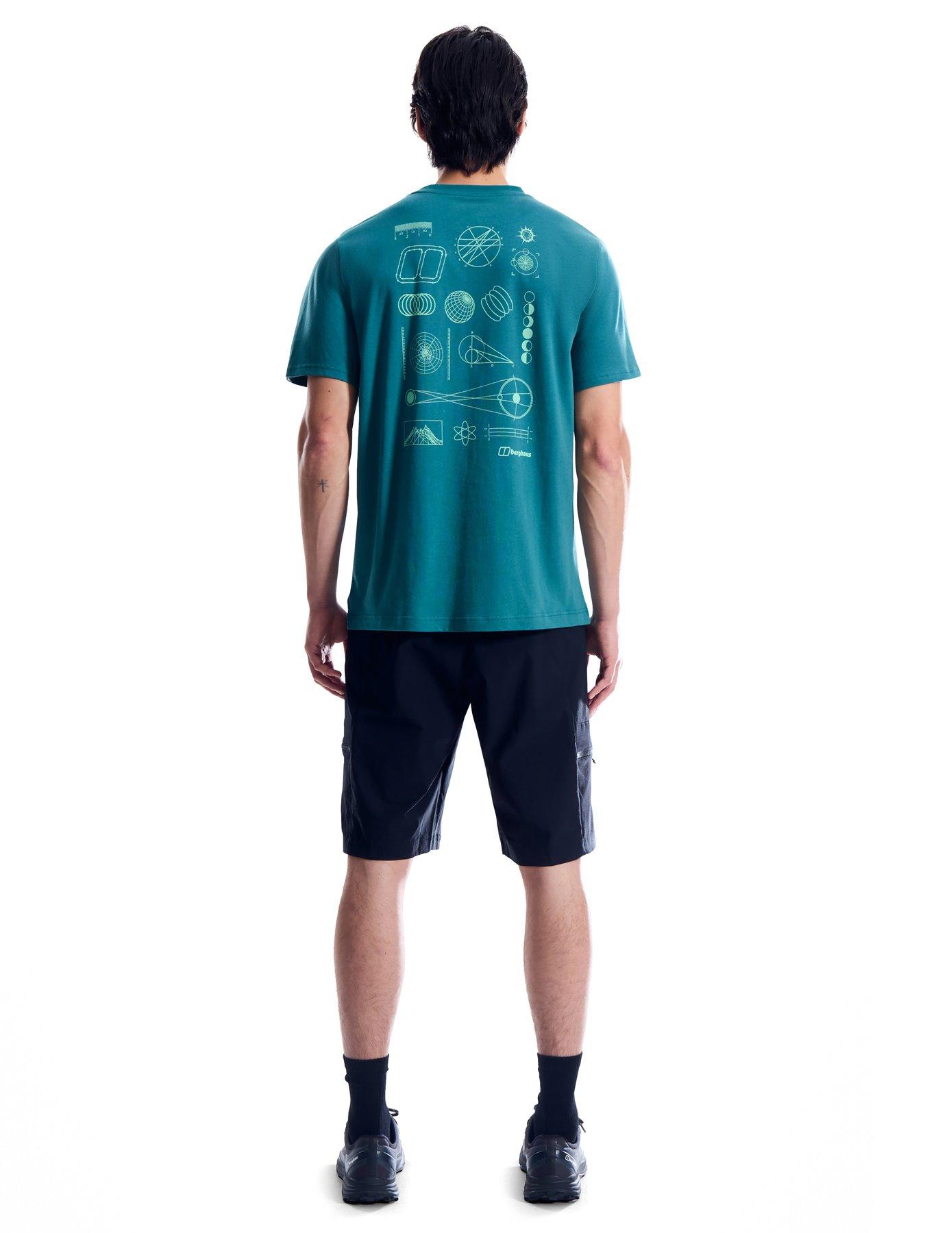 Image 2 of 6 of Berghaus Mens Back Graphic T-Shirt - Green