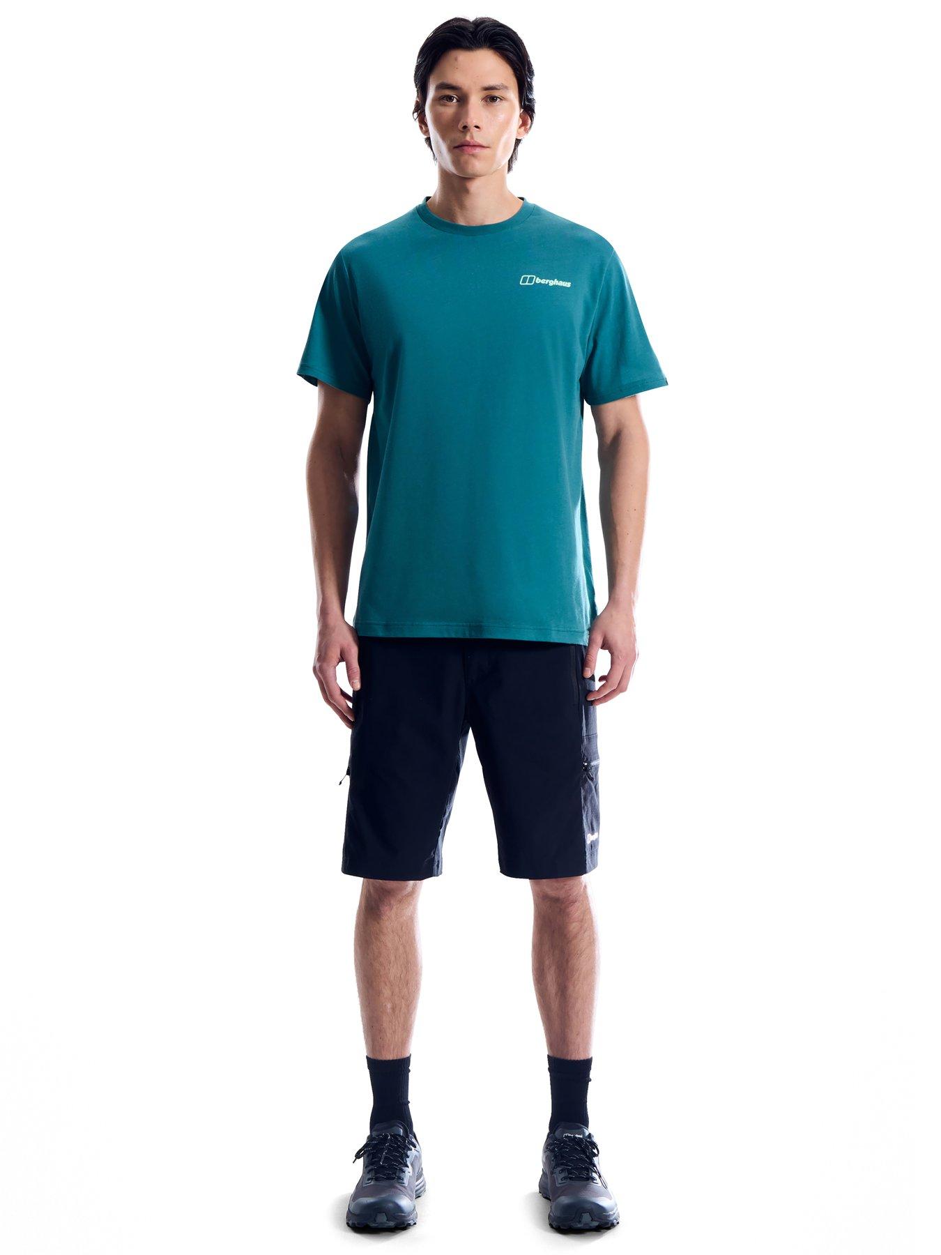 Image 3 of 6 of Berghaus Mens Back Graphic T-Shirt - Green
