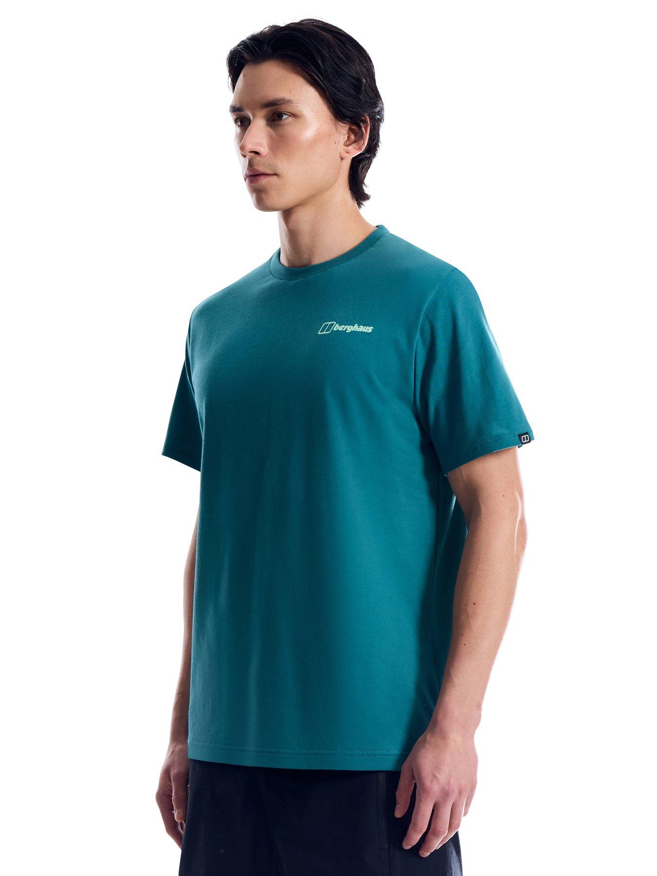 Image 4 of 6 of Berghaus Mens Back Graphic T-Shirt - Green