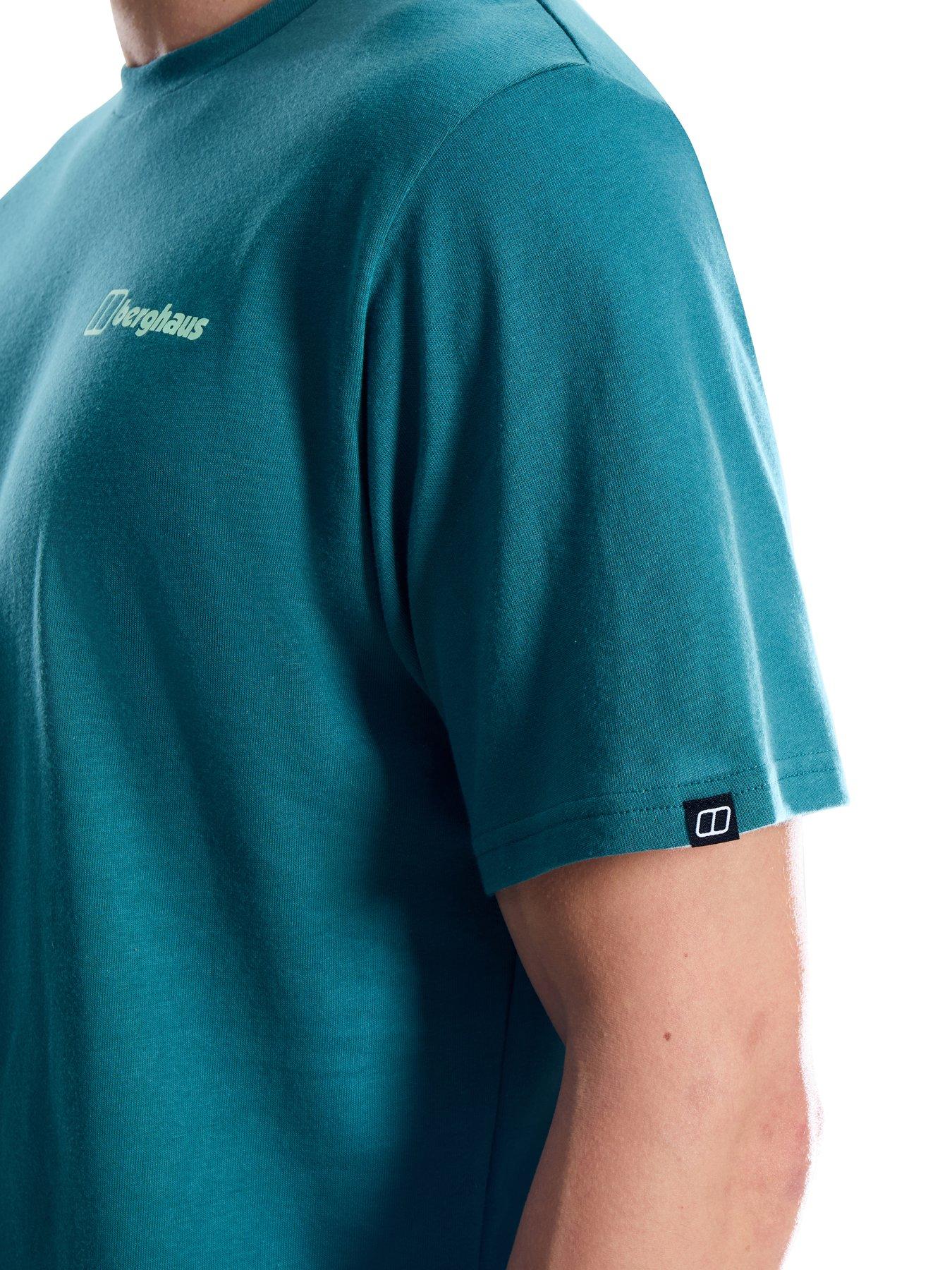 Image 5 of 6 of Berghaus Mens Back Graphic T-Shirt - Green