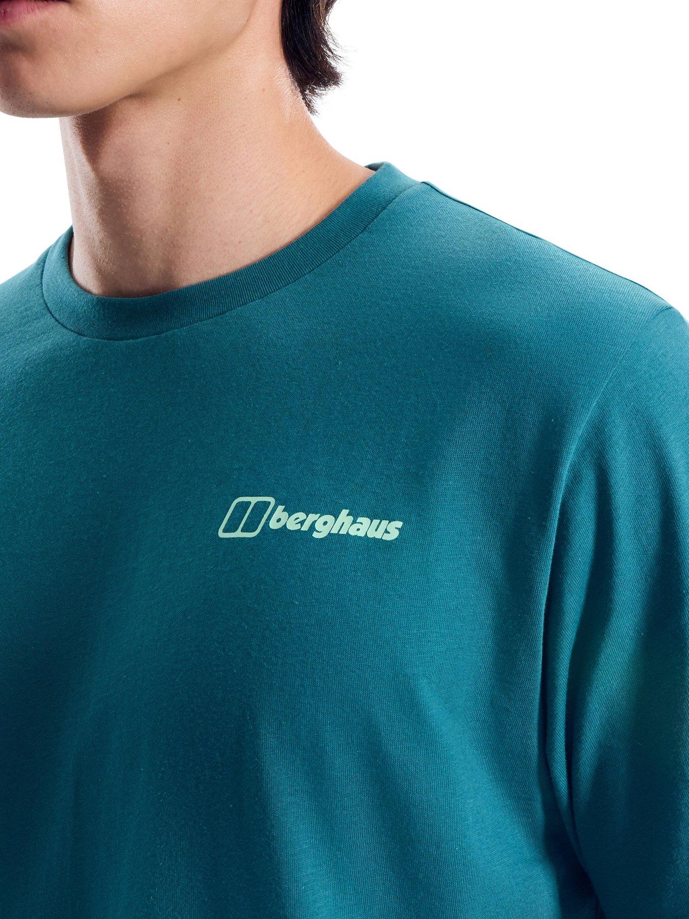 Image 6 of 6 of Berghaus Mens Back Graphic T-Shirt - Green