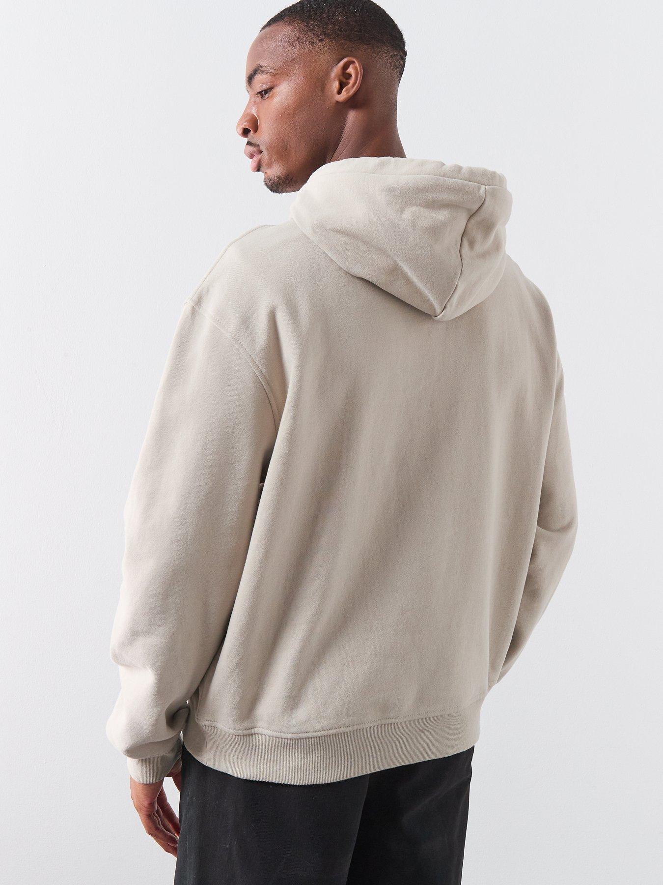 allsaints-asher-logo-hoodie-beigestillFront