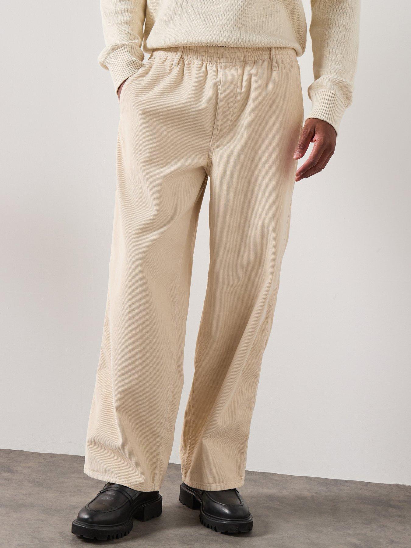 AllSaints Sabbath Wide Trousers - Off White