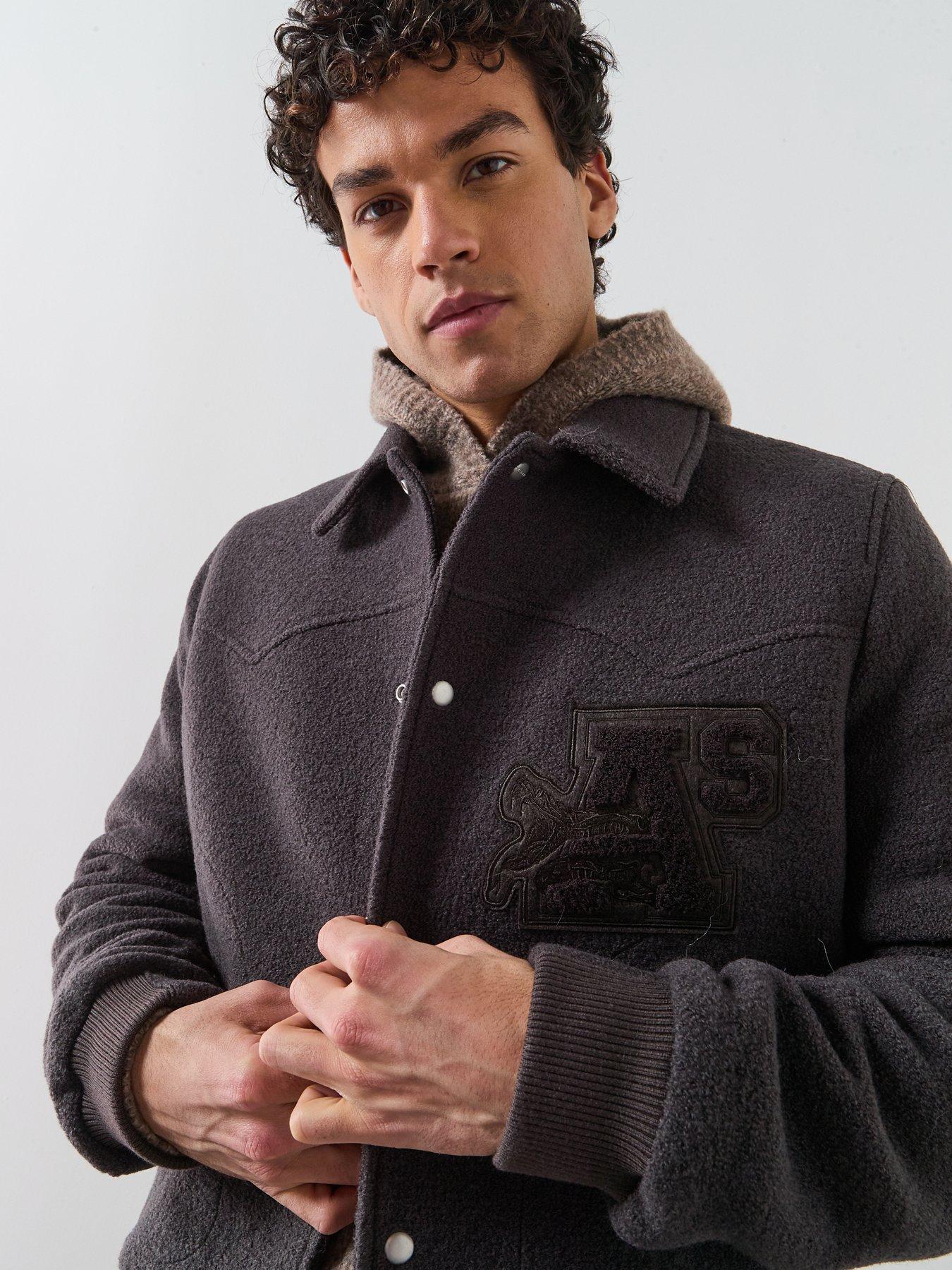 allsaints-royce-casual-jacket-dark-brownoutfit