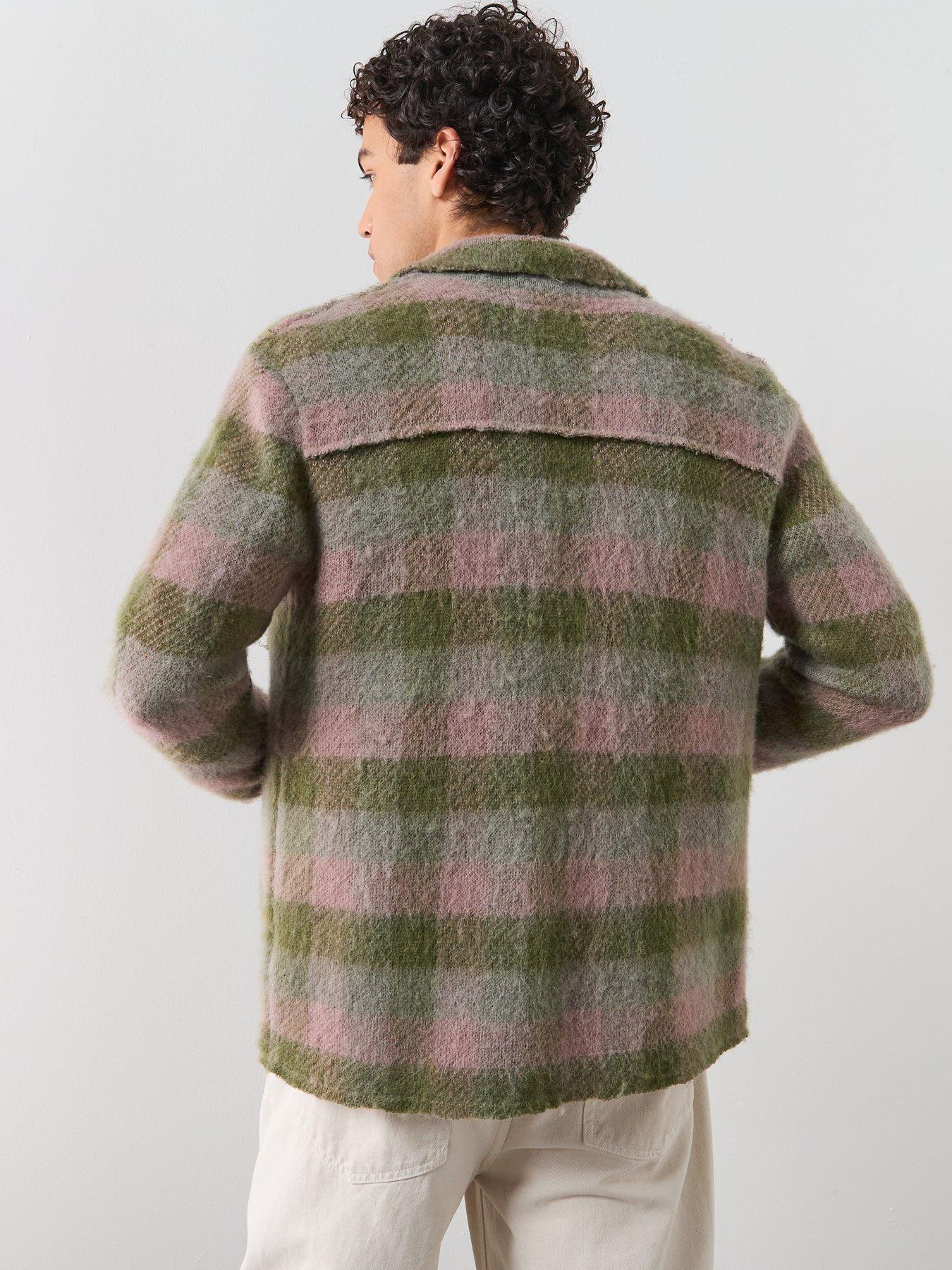 Image 2 of 6 of AllSaints Alder Knitted Cardigan - Multi