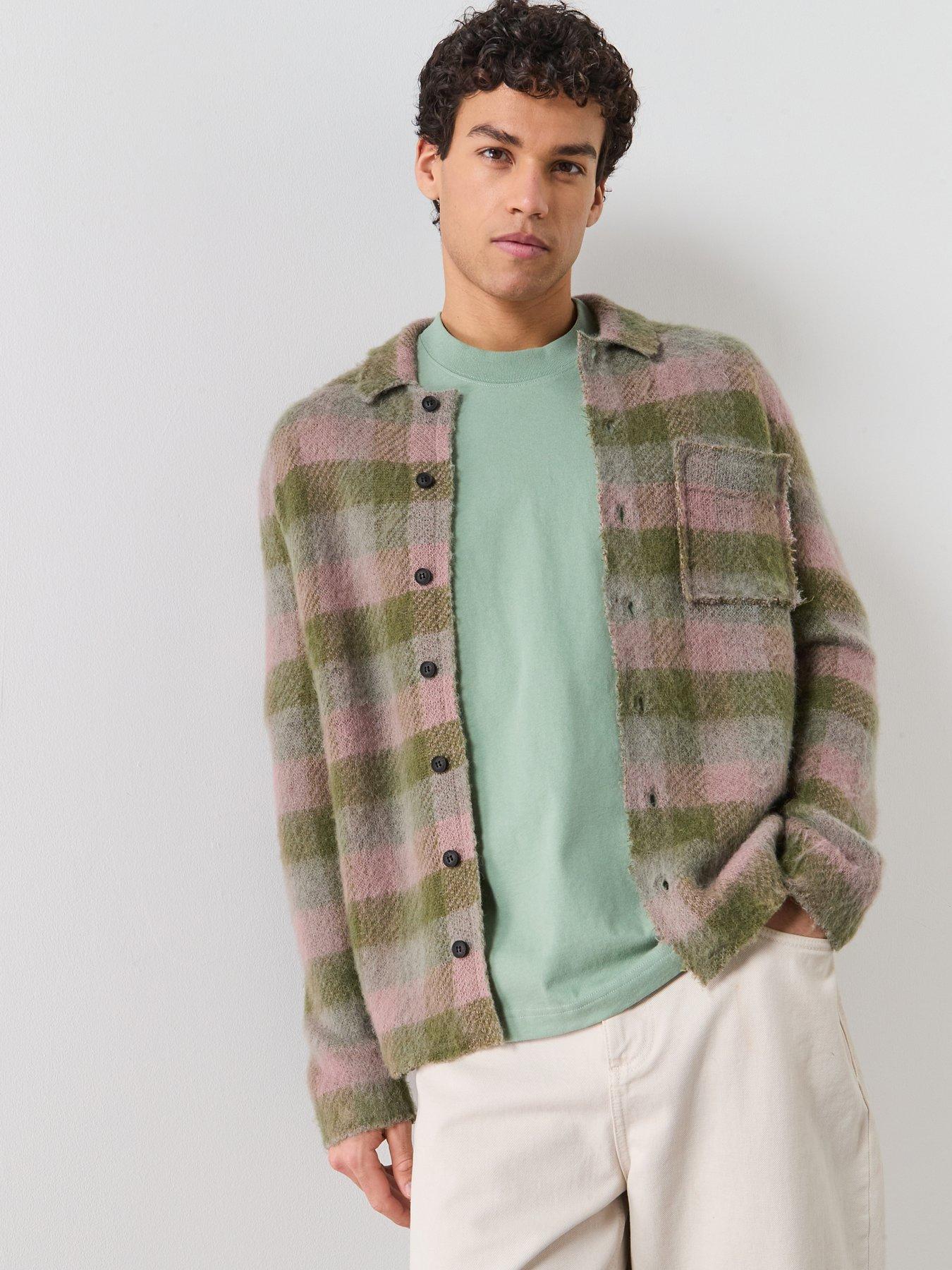 Image 5 of 6 of AllSaints Alder Knitted Cardigan - Multi