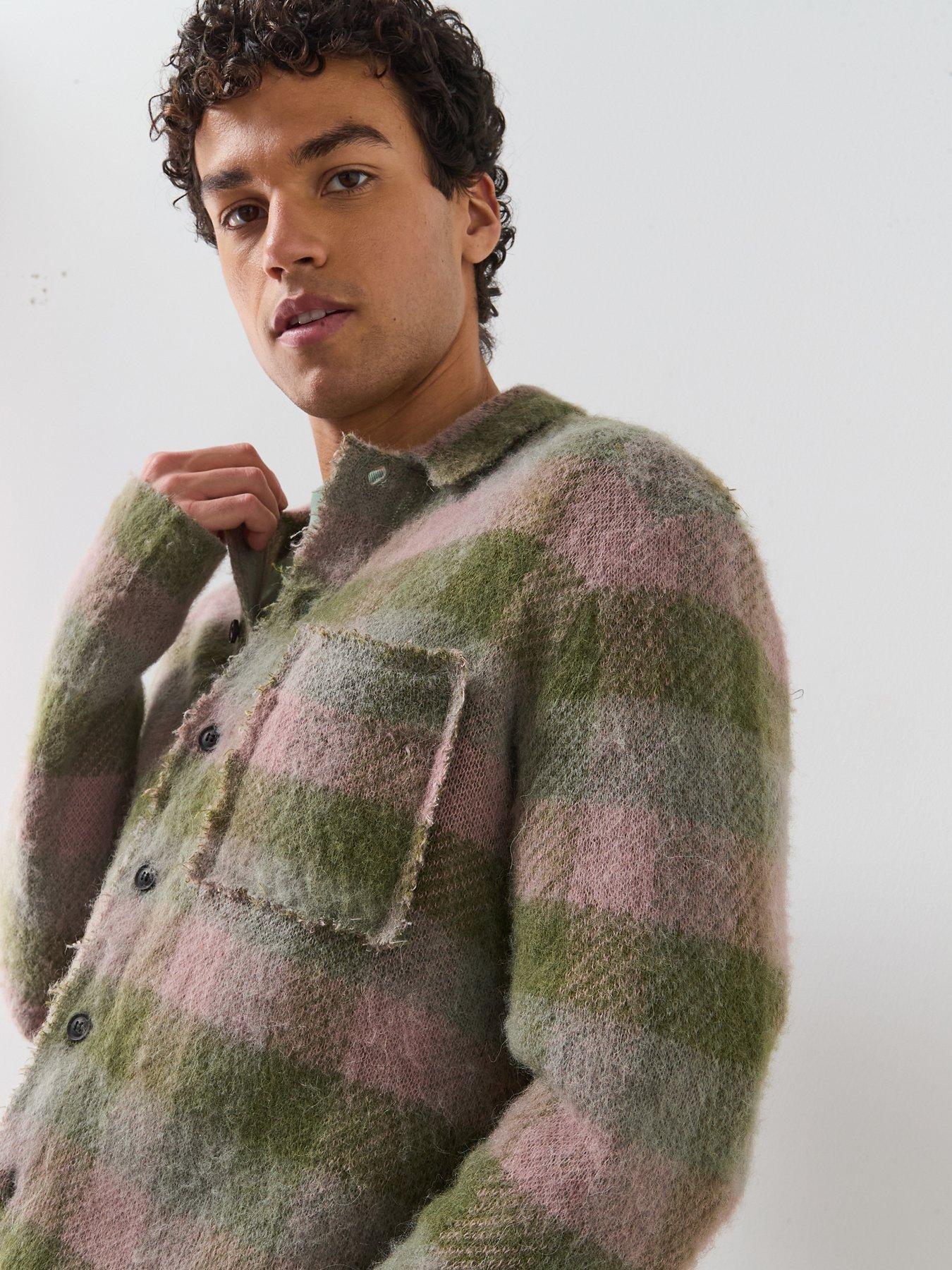 Image 6 of 6 of AllSaints Alder Knitted Cardigan - Multi
