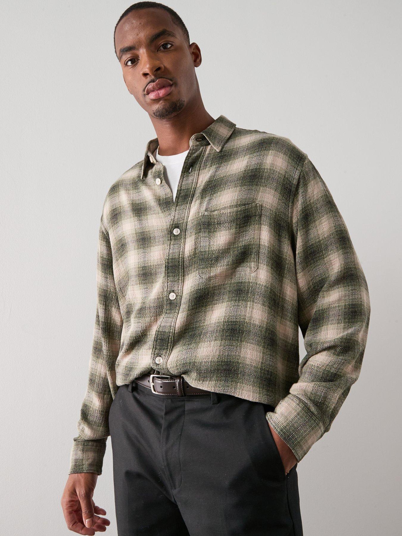 Image 5 of 6 of AllSaints Allsaints Lumley Long Sleeve Checked Shirt