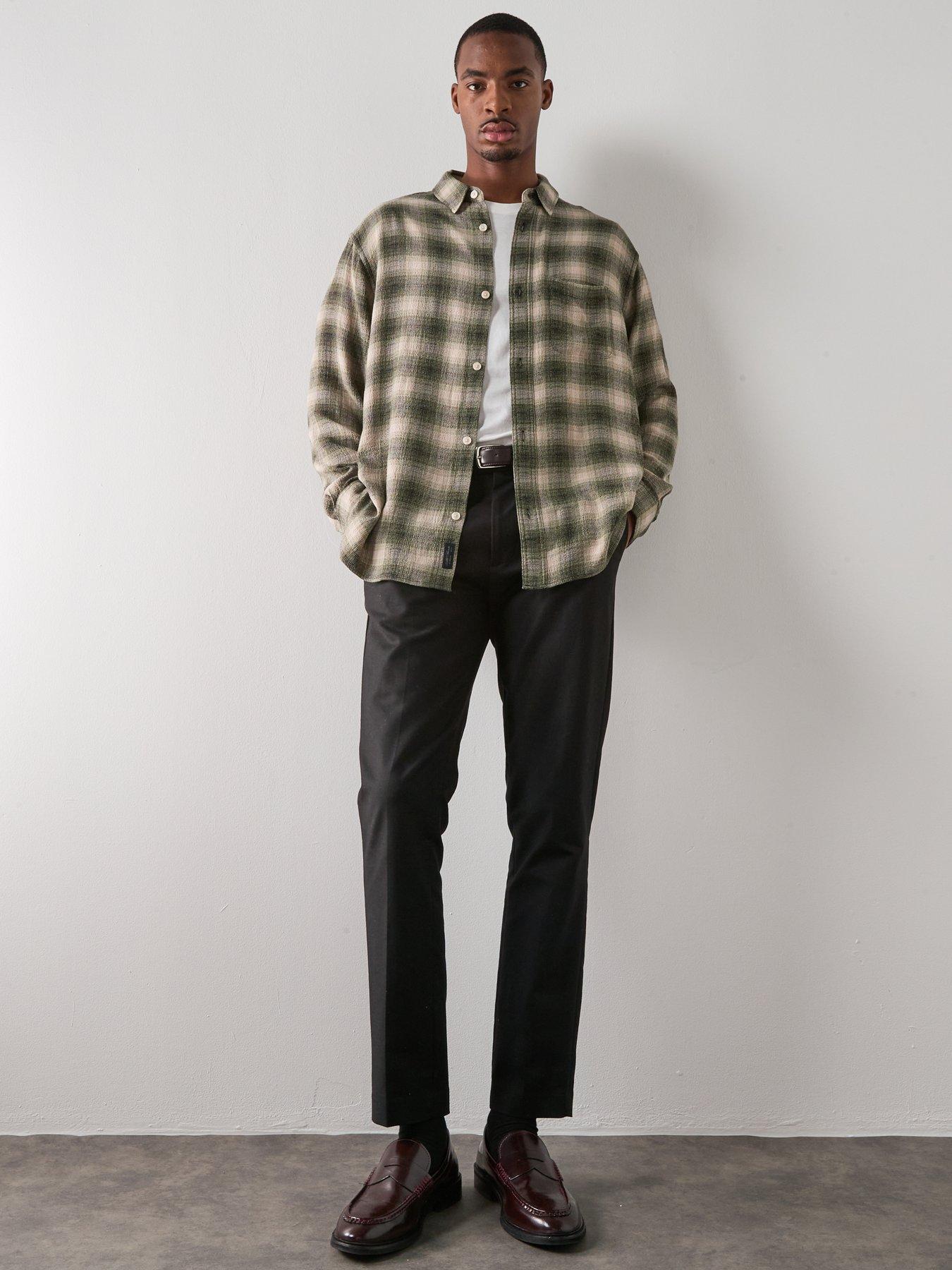 Image 6 of 6 of AllSaints Allsaints Lumley Long Sleeve Checked Shirt