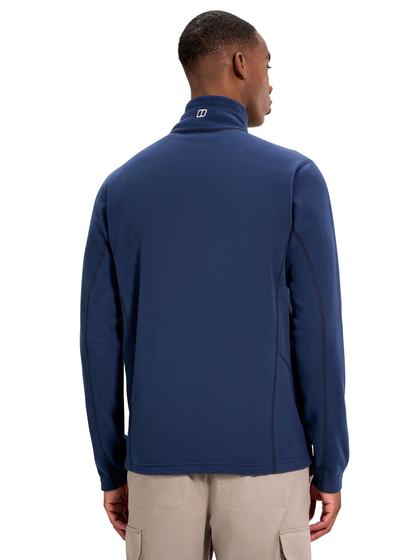 Image 2 of 7 of Berghaus Mens Prism Micro 1/2 Zip Fleece - Navy