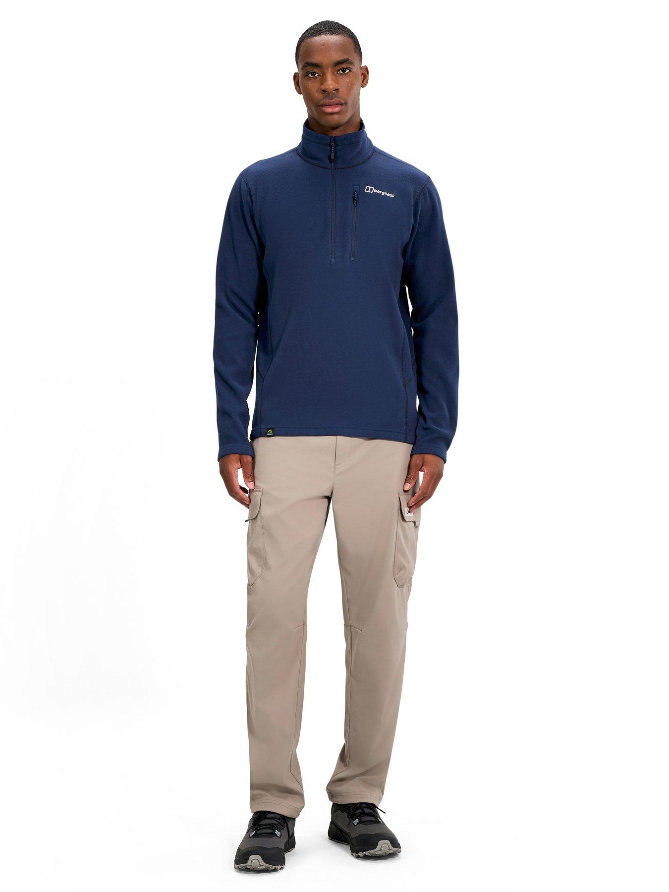 Image 3 of 7 of Berghaus Mens Prism Micro 1/2 Zip Fleece - Navy