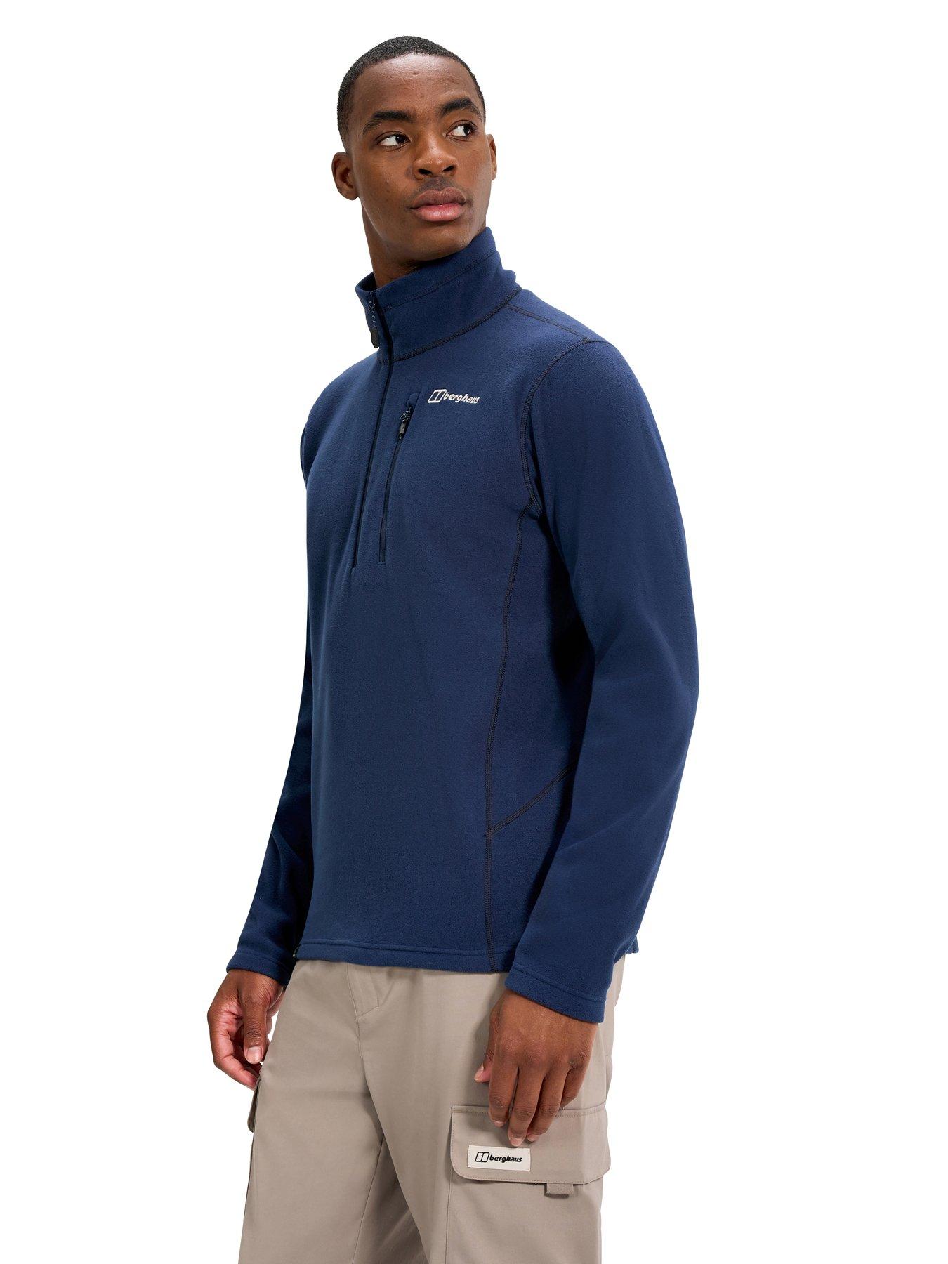 Image 4 of 7 of Berghaus Mens Prism Micro 1/2 Zip Fleece - Navy
