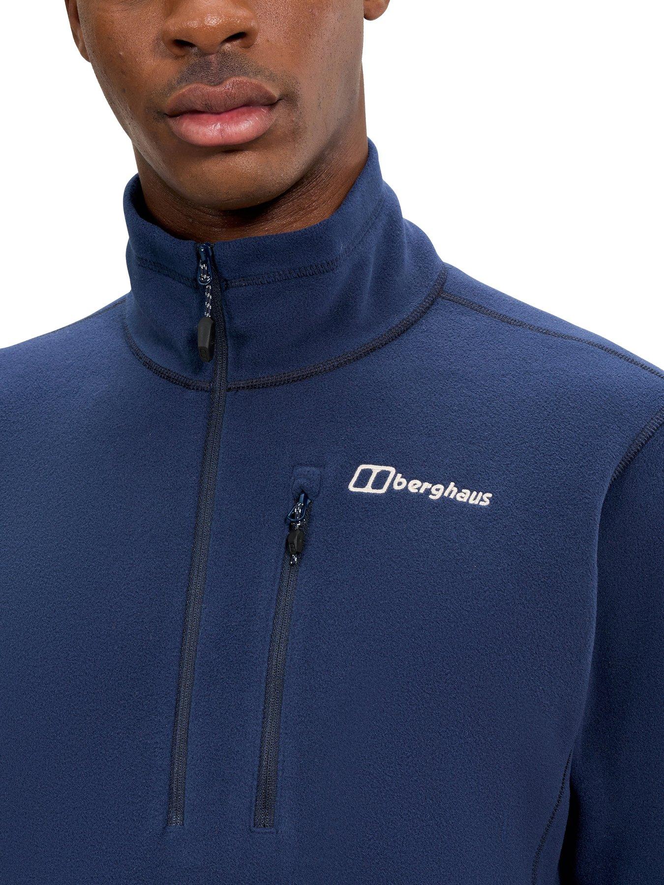 Image 5 of 7 of Berghaus Mens Prism Micro 1/2 Zip Fleece - Navy