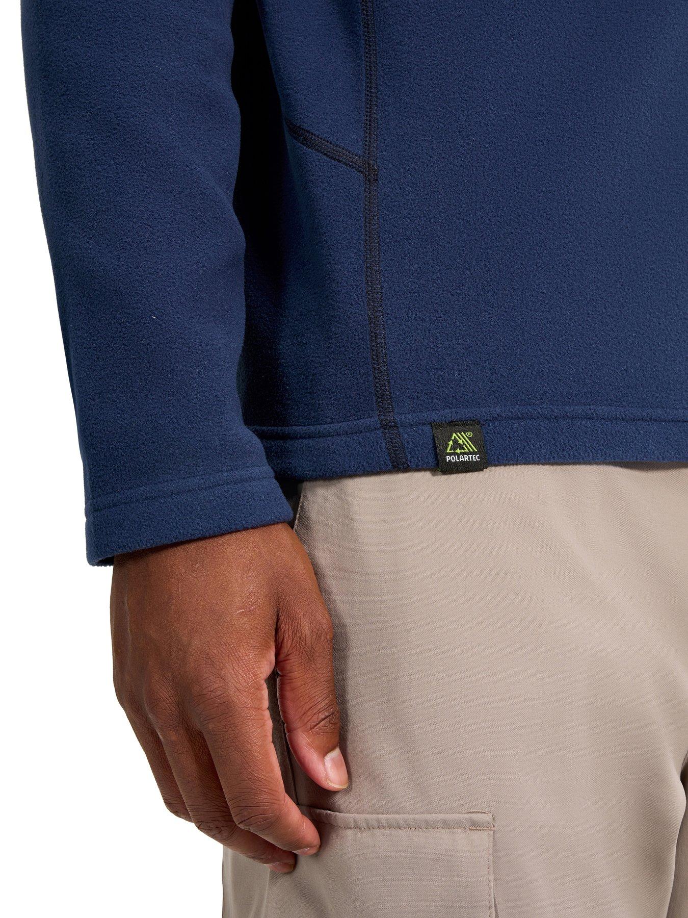 Image 6 of 7 of Berghaus Mens Prism Micro 1/2 Zip Fleece - Navy