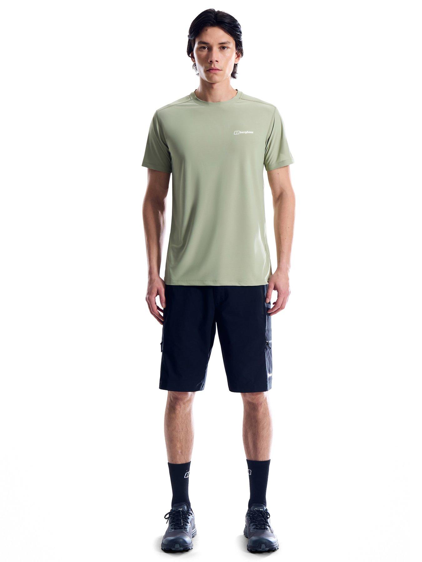 Image 3 of 6 of Berghaus Mens 24/7 Tech Short Sleeve T-Shirt - Green