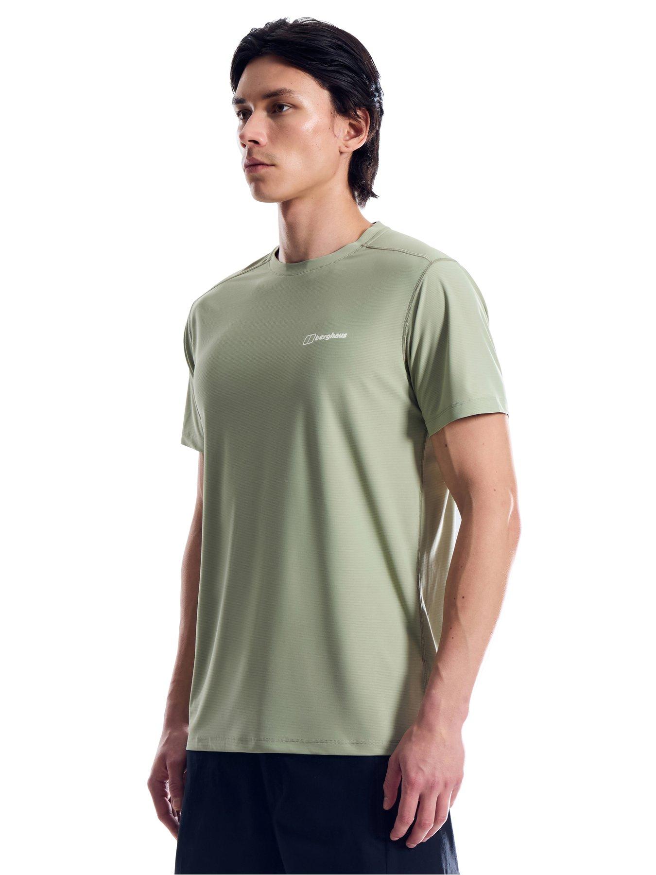 Image 4 of 6 of Berghaus Mens 24/7 Tech Short Sleeve T-Shirt - Green