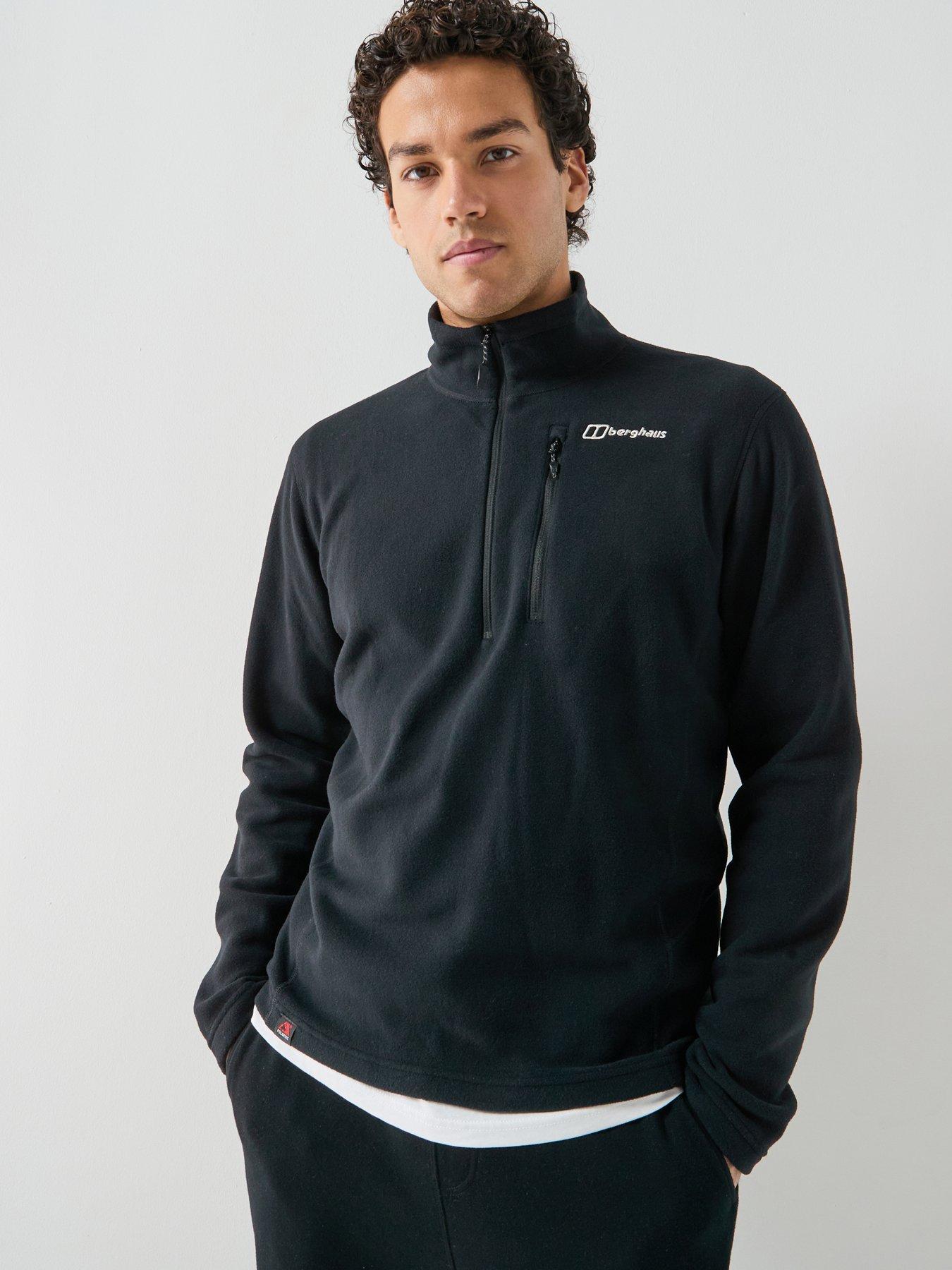 berghaus-mens-prism-micro-12-zip-fleece-blackfront