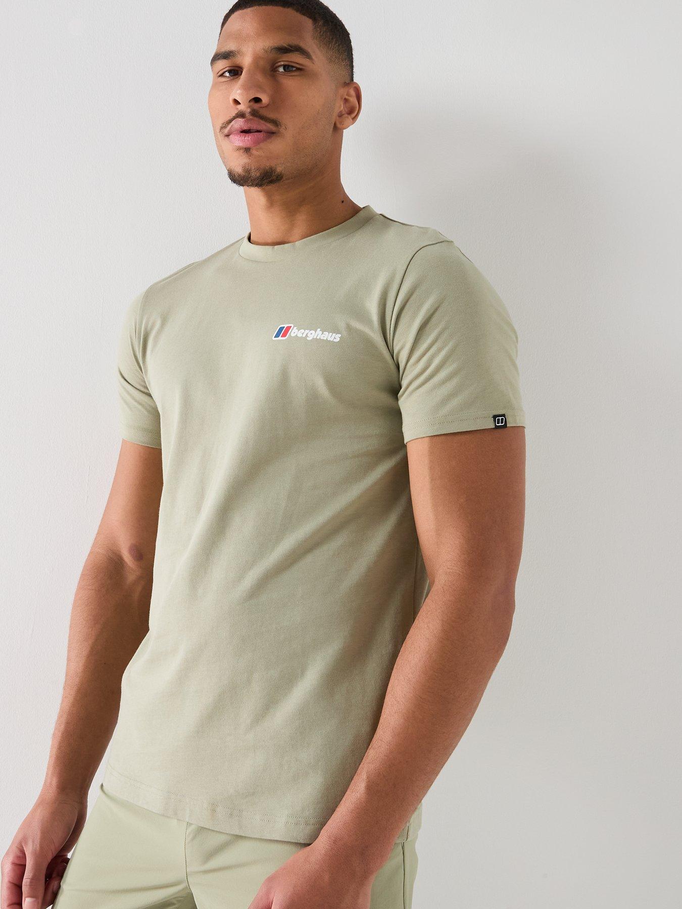 berghaus-mens-front-amp-back-logo-t-shirt-greenfront