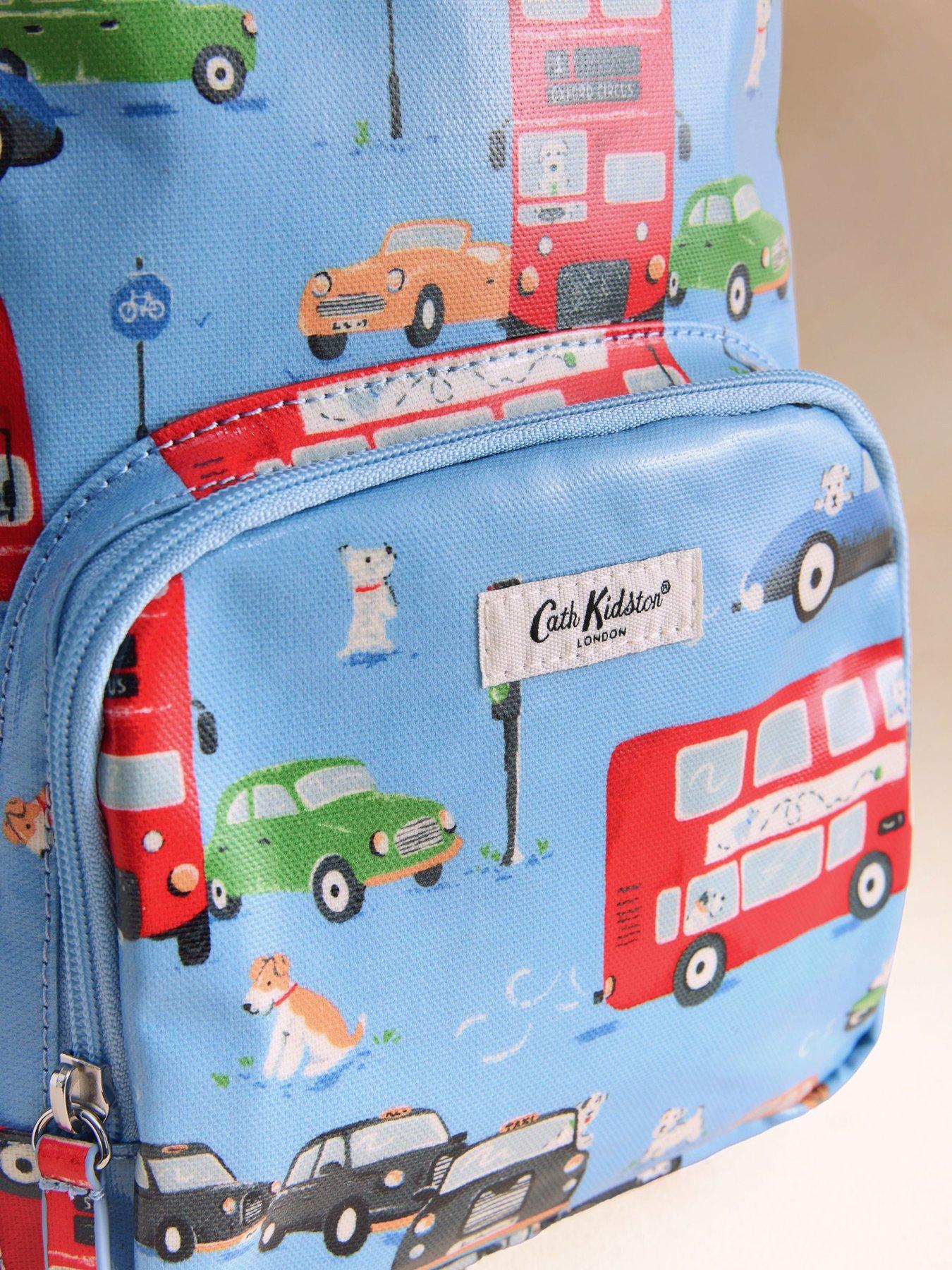 cath-kidston-boys-london-cars-medium-backpack-bluestillFront