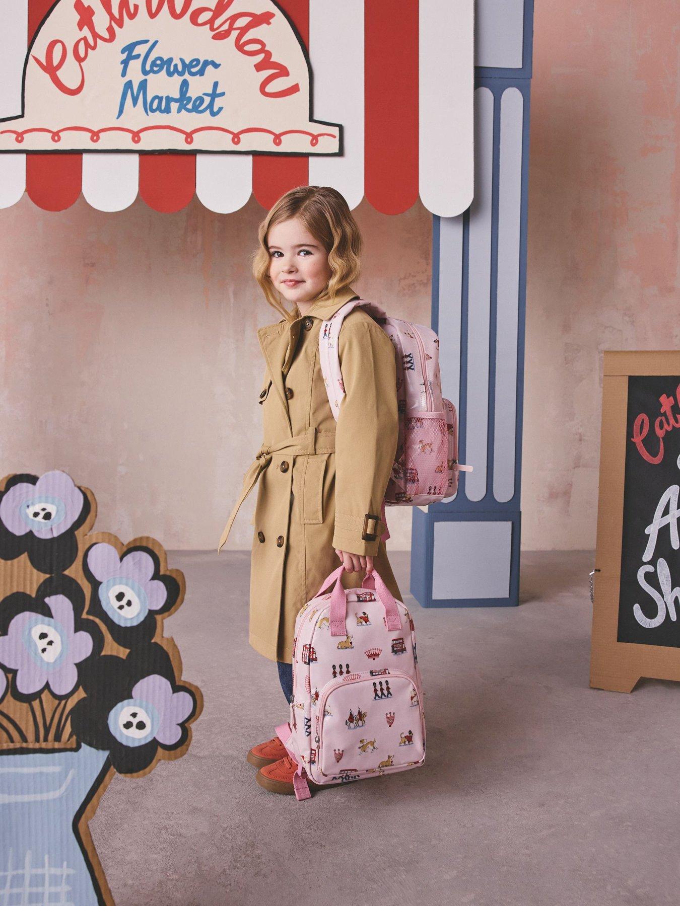 Image 1 of 5 of Cath Kidston Girls Queen London Medium Backpack - Pink