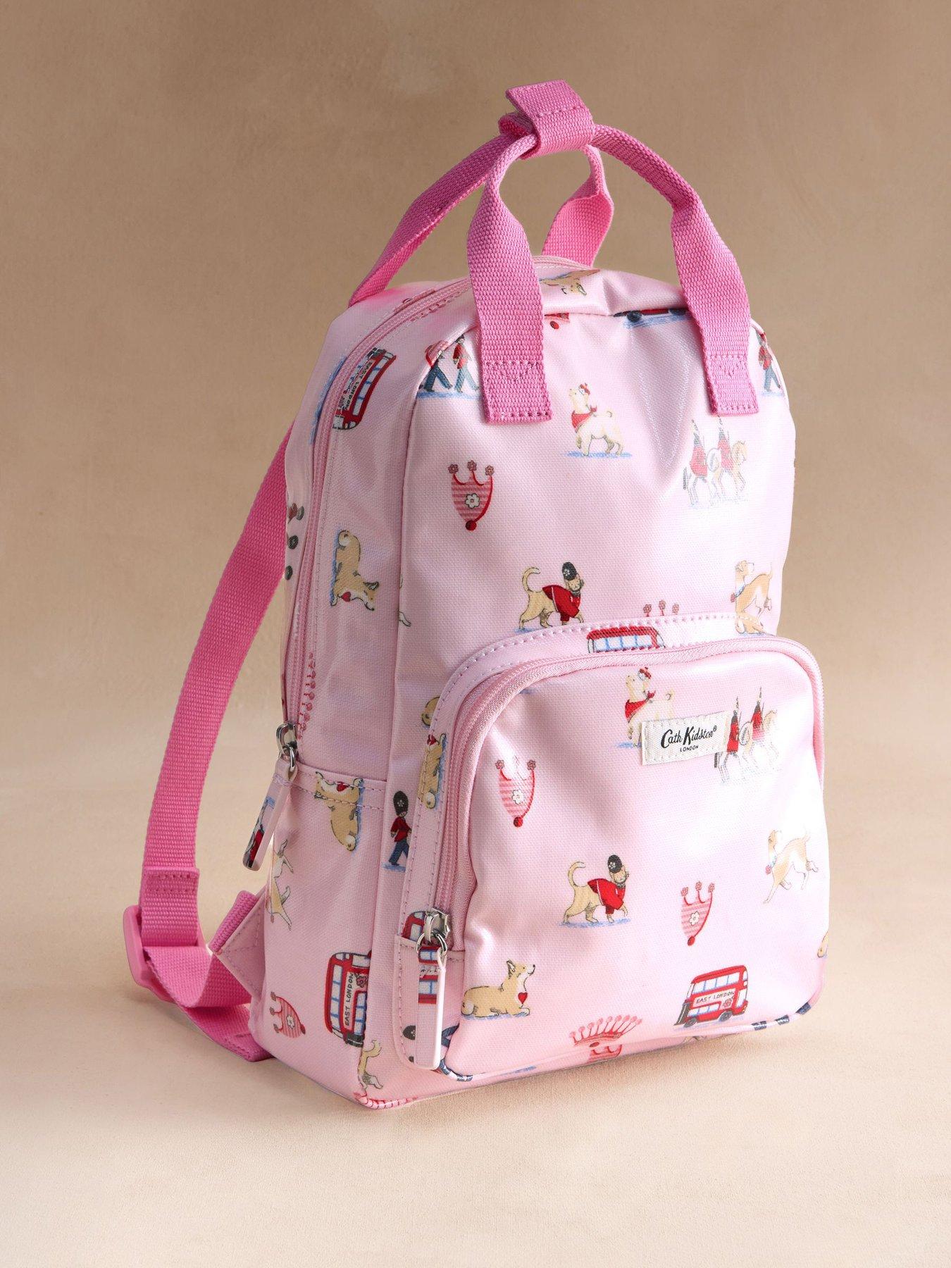 Image 3 of 5 of Cath Kidston Girls Queen London Medium Backpack - Pink