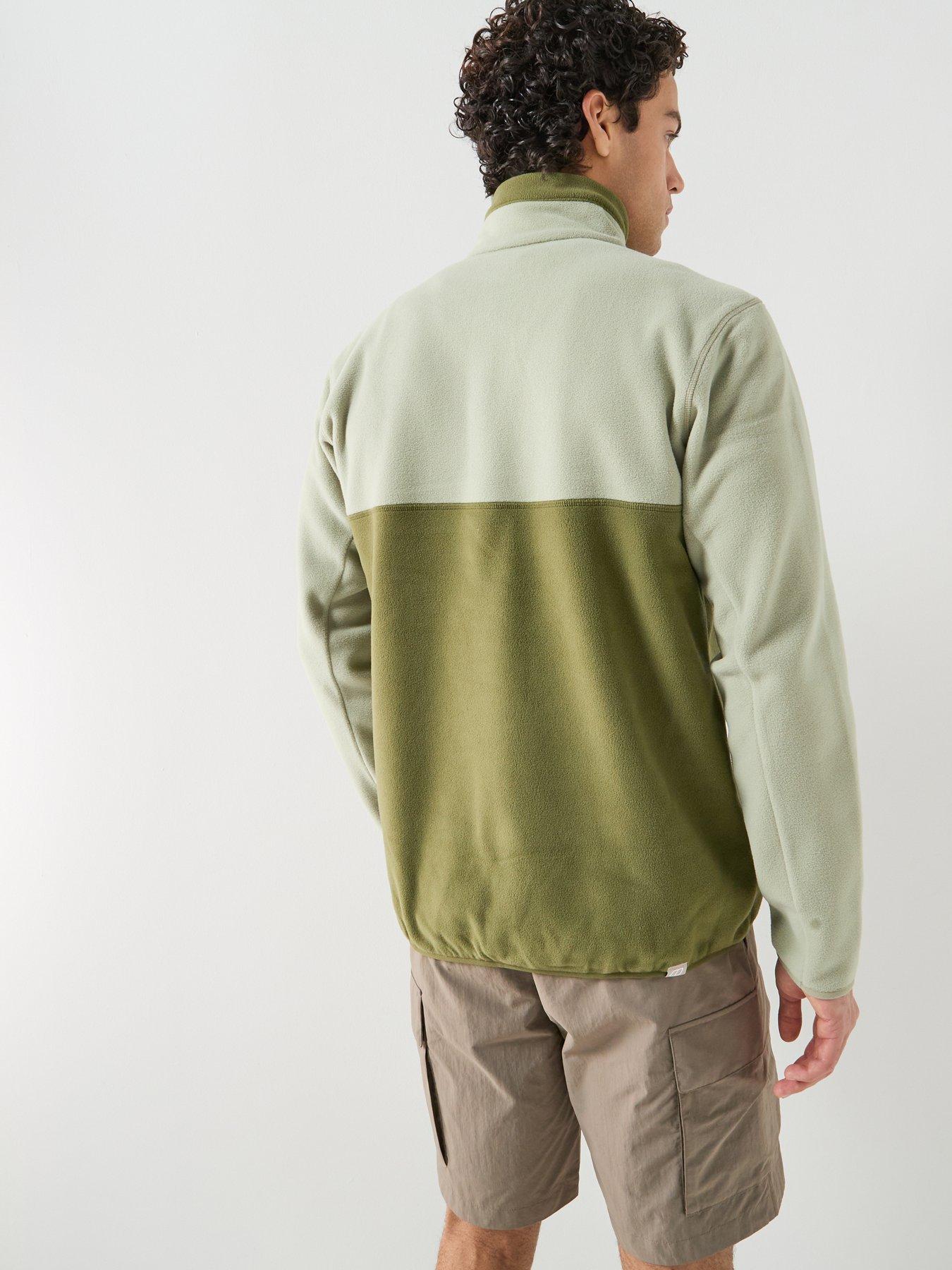 berghaus-mens-felltop-snap-pullover-fleece-greenstillFront