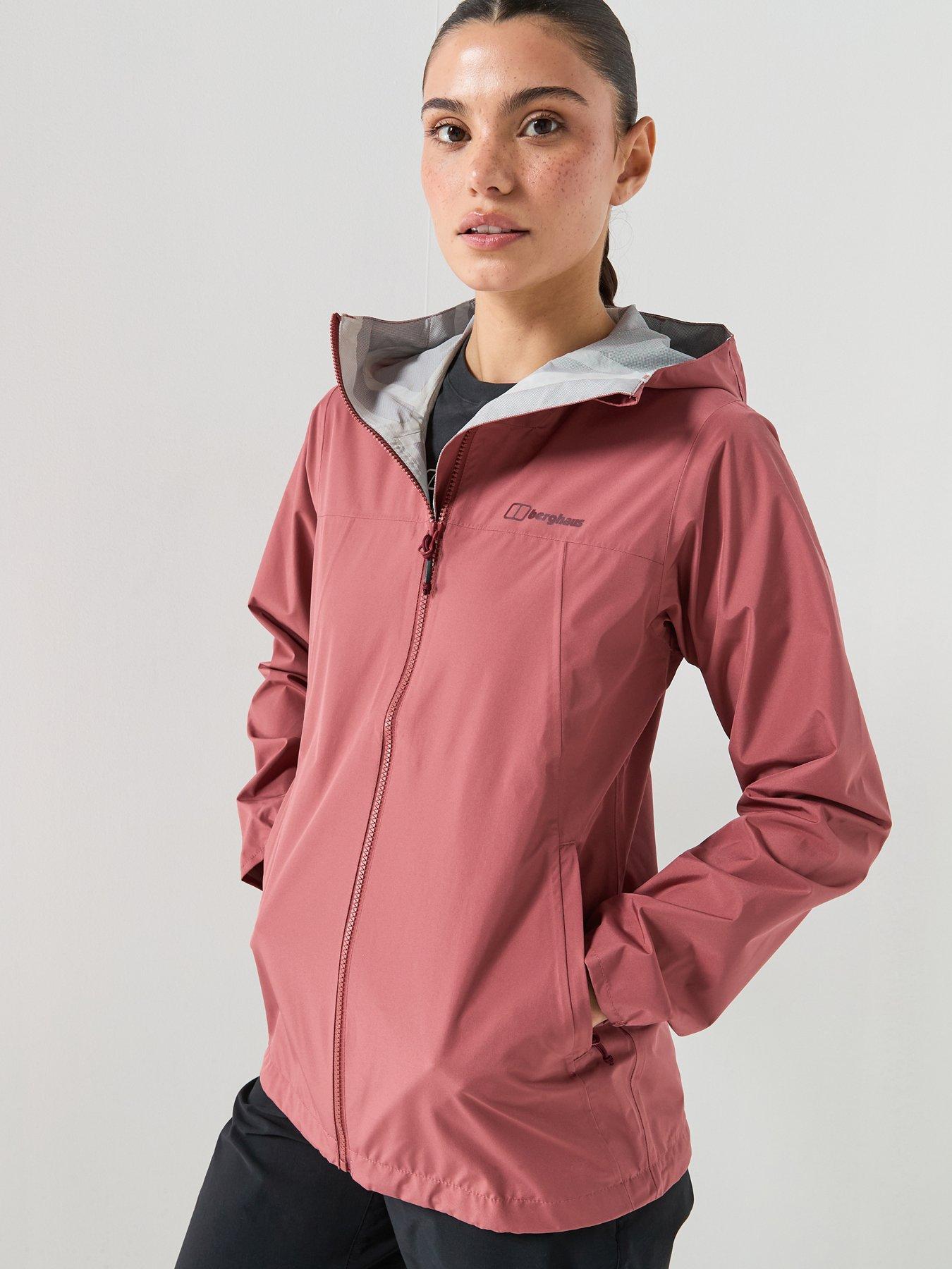 Berghaus Womens Deluge Pro 3.0 Jacket - Dark Pink