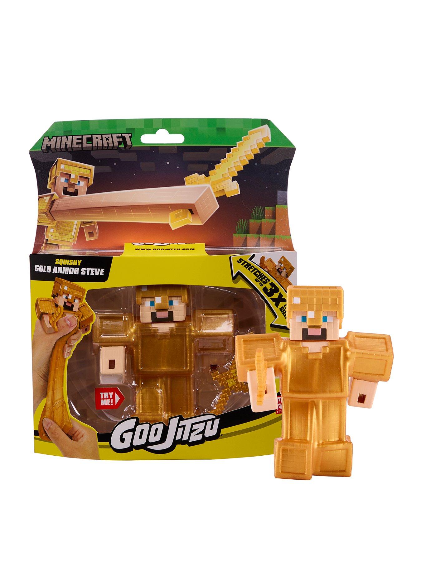 Heroes of Goo Jit Zu Goo Jitzu Minecraft Gold Armor Steve