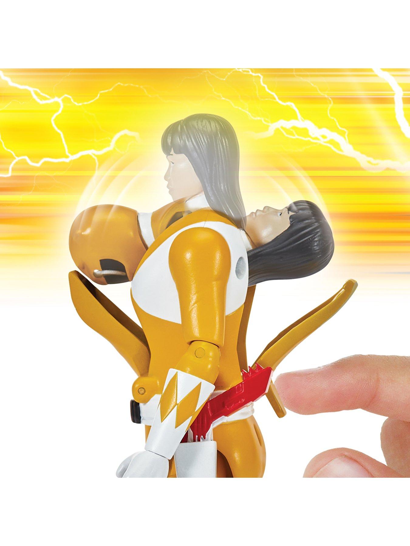 Power Rangers Mmpr Auto-Morphin Ranger Figure - Yellow Ranger | Very ...