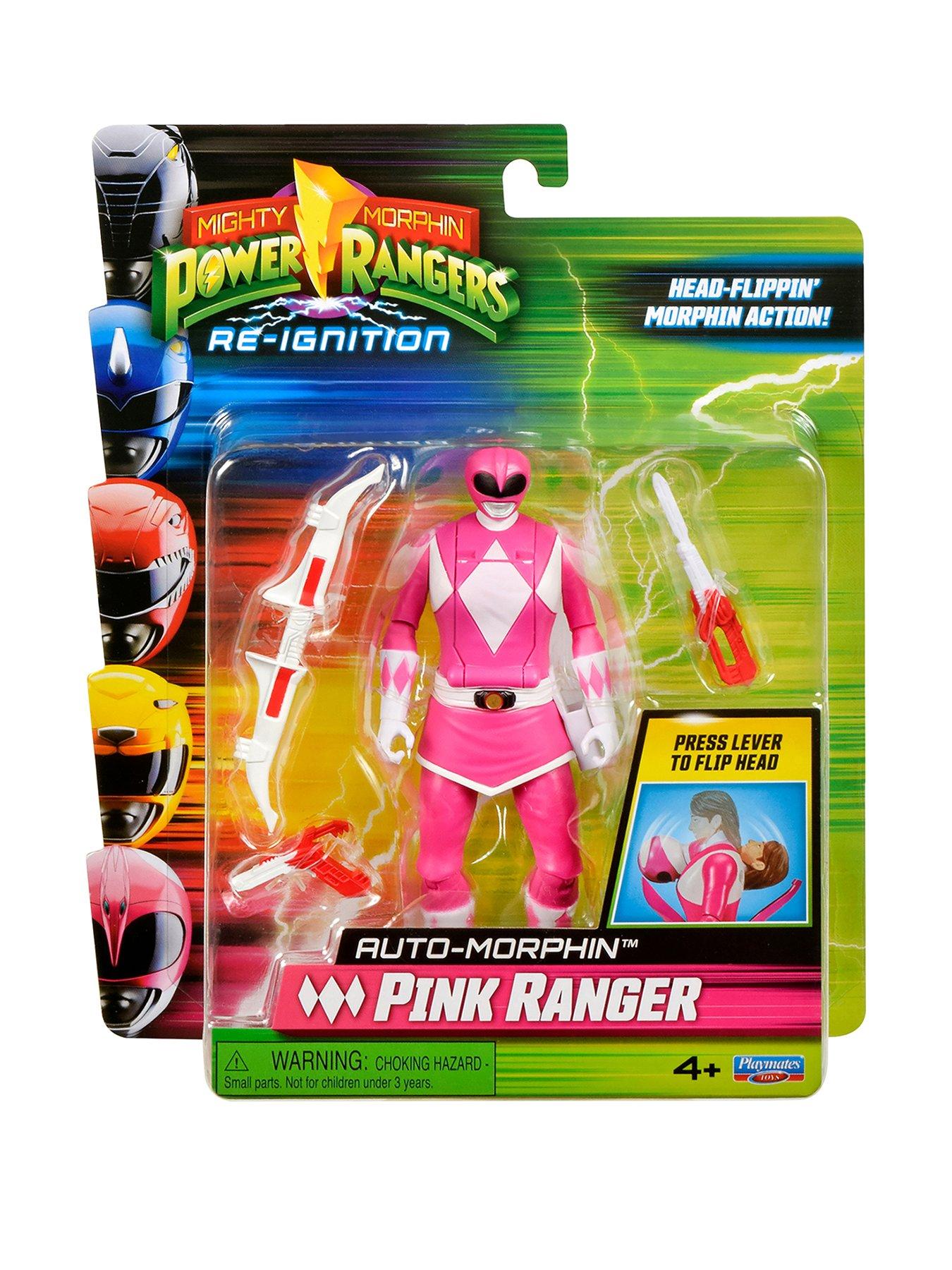 Power Rangers mmpr Auto-Morphin Ranger Figure - Pink Ranger