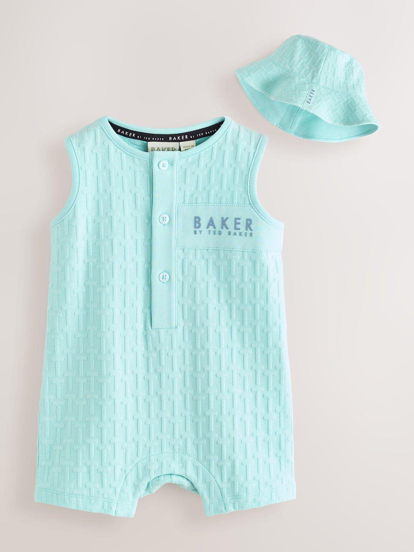Ted Baker Baby Boys 2 Piece Hat Set - Green