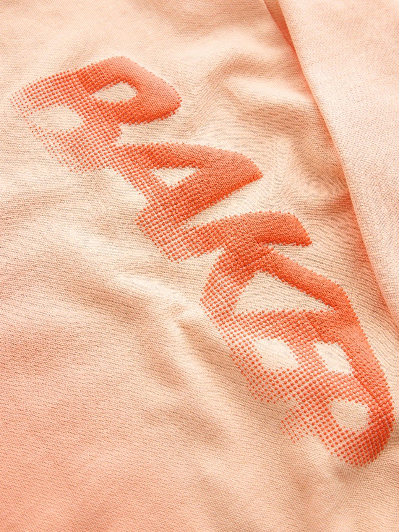 Image 6 of 7 of Ted Baker Younger Boys Ombre Sweatshirt Short Set - Orange